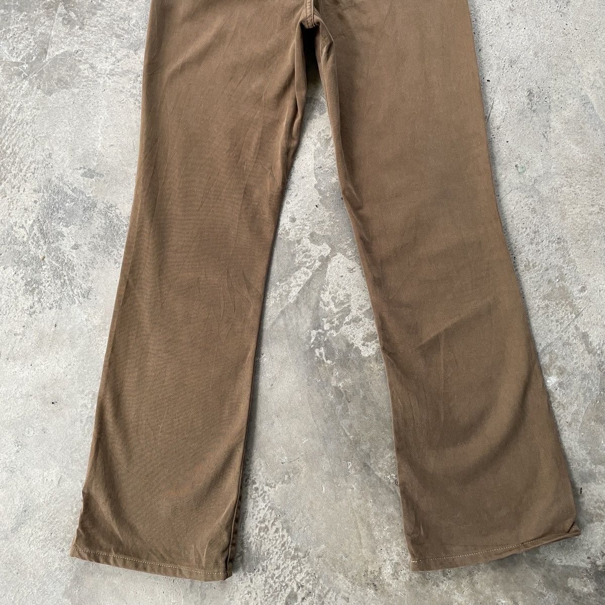 Vintage W26x30.5💥 Vintage Wrangler Browns Trousers Casual Pants Size US 26 / EU 42 - 8 Thumbnail