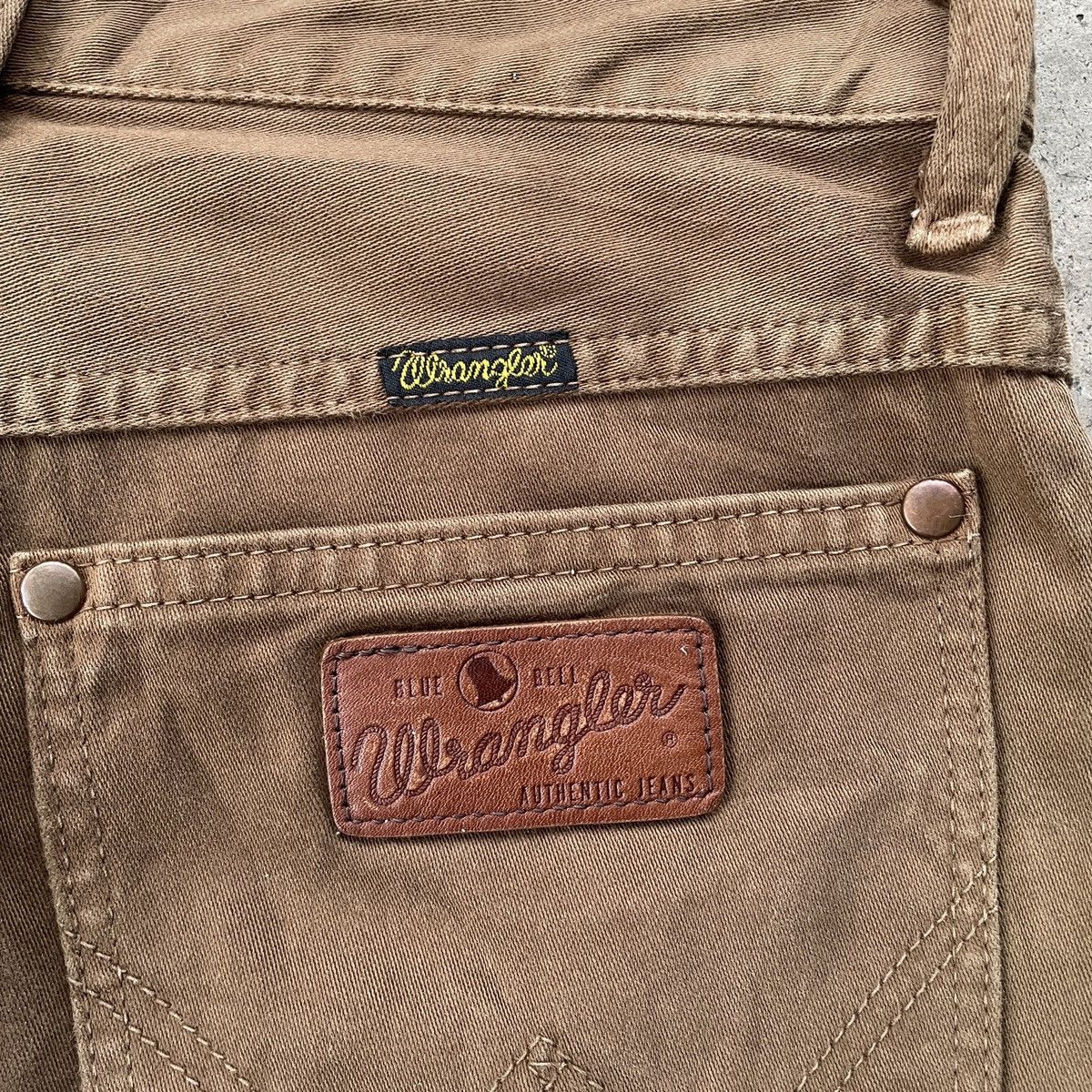Vintage W26x30.5💥 Vintage Wrangler Browns Trousers Casual Pants Size US 26 / EU 42 - 7 Thumbnail