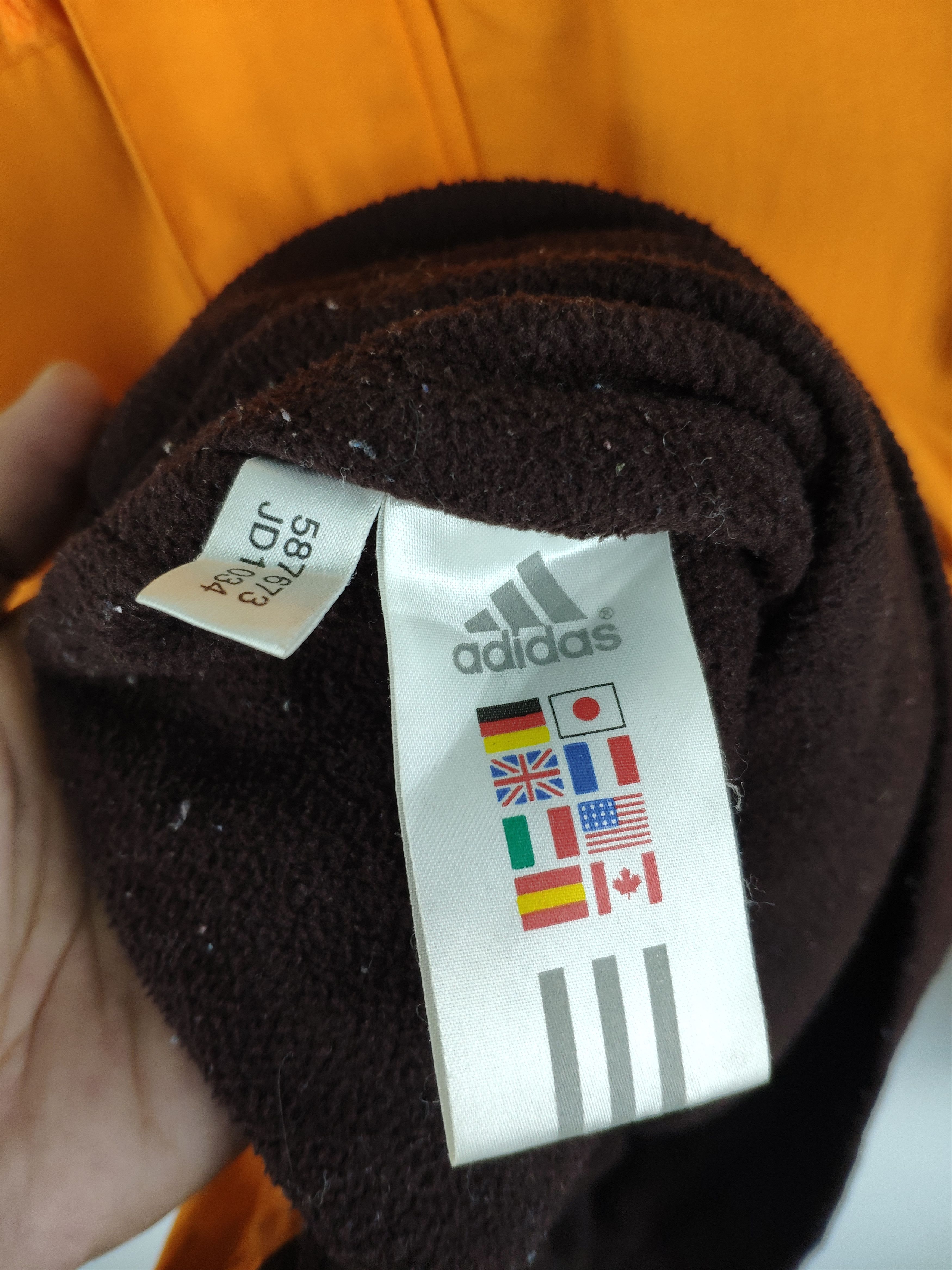 Adidas × Vintage Steal 💥 Vintage Adidas Hoodie Zip Up Jacket Size US S / EU 44-46 / 1 - 7 Thumbnail