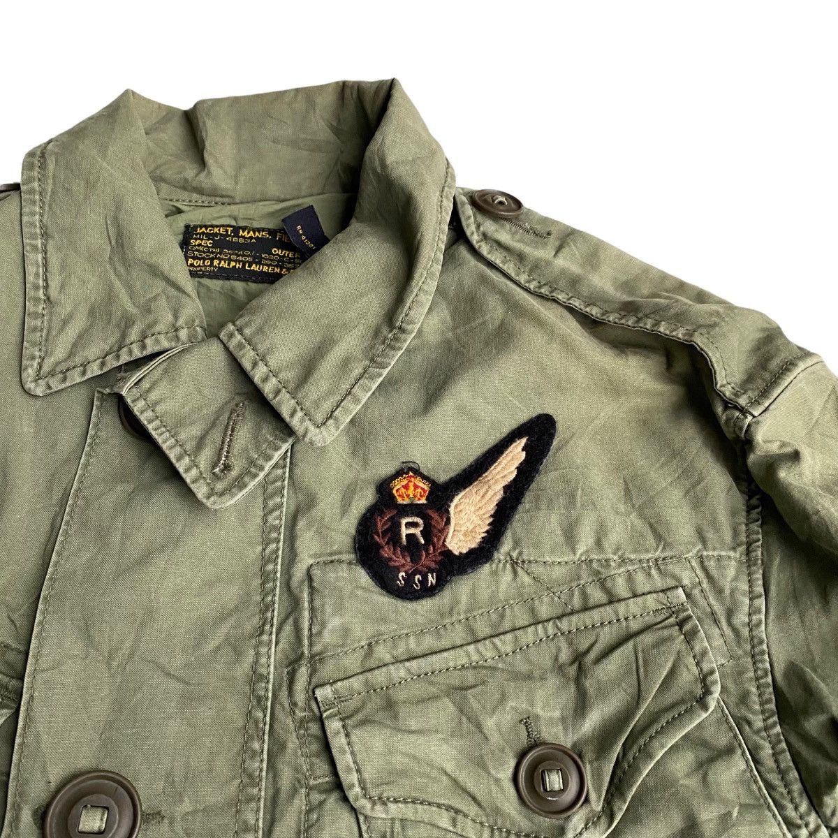 Polo Ralph Lauren Vintage Polo Ralph Lauren Slant Pocket Field Jacket Size US XS / EU 42 / 0 - 7 Thumbnail