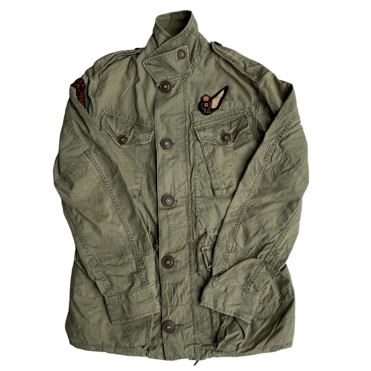 Polo Ralph Lauren Vintage Polo Ralph Lauren Slant Pocket Field Jacket Size US XS / EU 42 / 0 - 5 Thumbnail