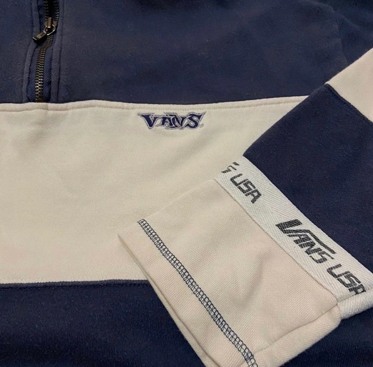 Vans Vintage 90s vans usa sweatshirt pullover Size US L / EU 52-54 / 3 - 2 Thumbnail