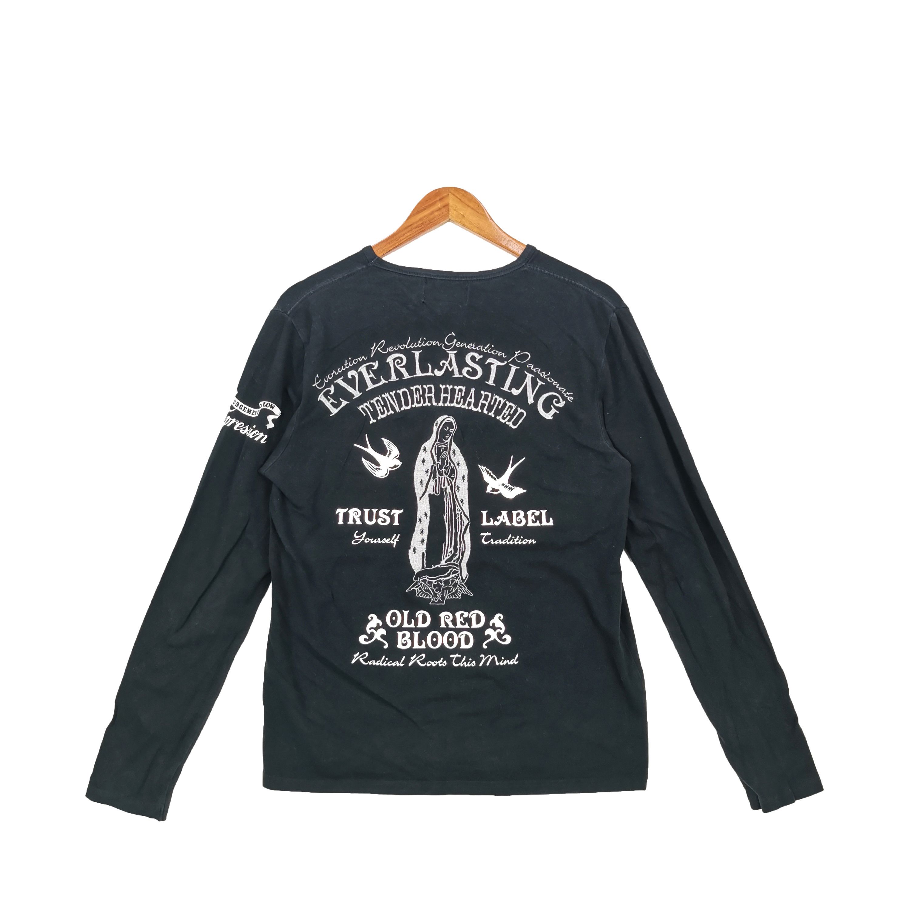 Japanese Brand Everlasting Jesus T Shirt Kanye Yeezus Soul Tee | BS18926. Size US S / EU 44-46 / 1 - 1 Thumbnail