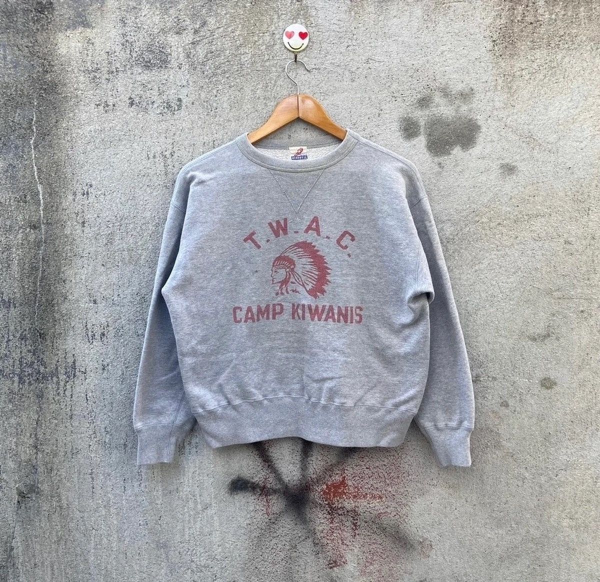 Hysteric Glamour Vintage 90s camp kiwanis by acoustic sweatshirt Size US M / EU 48-50 / 2 - 1 Thumbnail