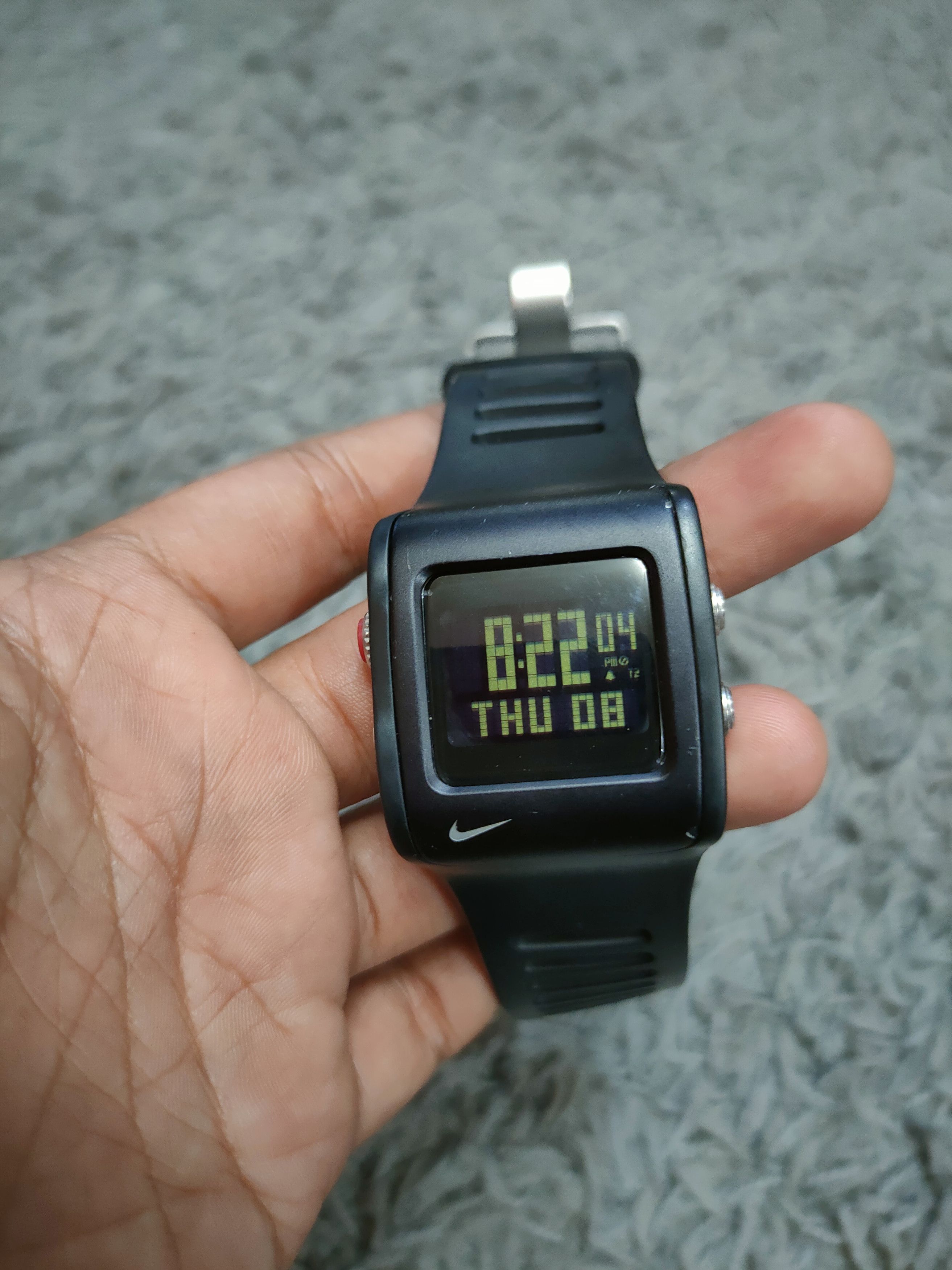Dl Nike Blade Digital Sport Watch Black, Men's