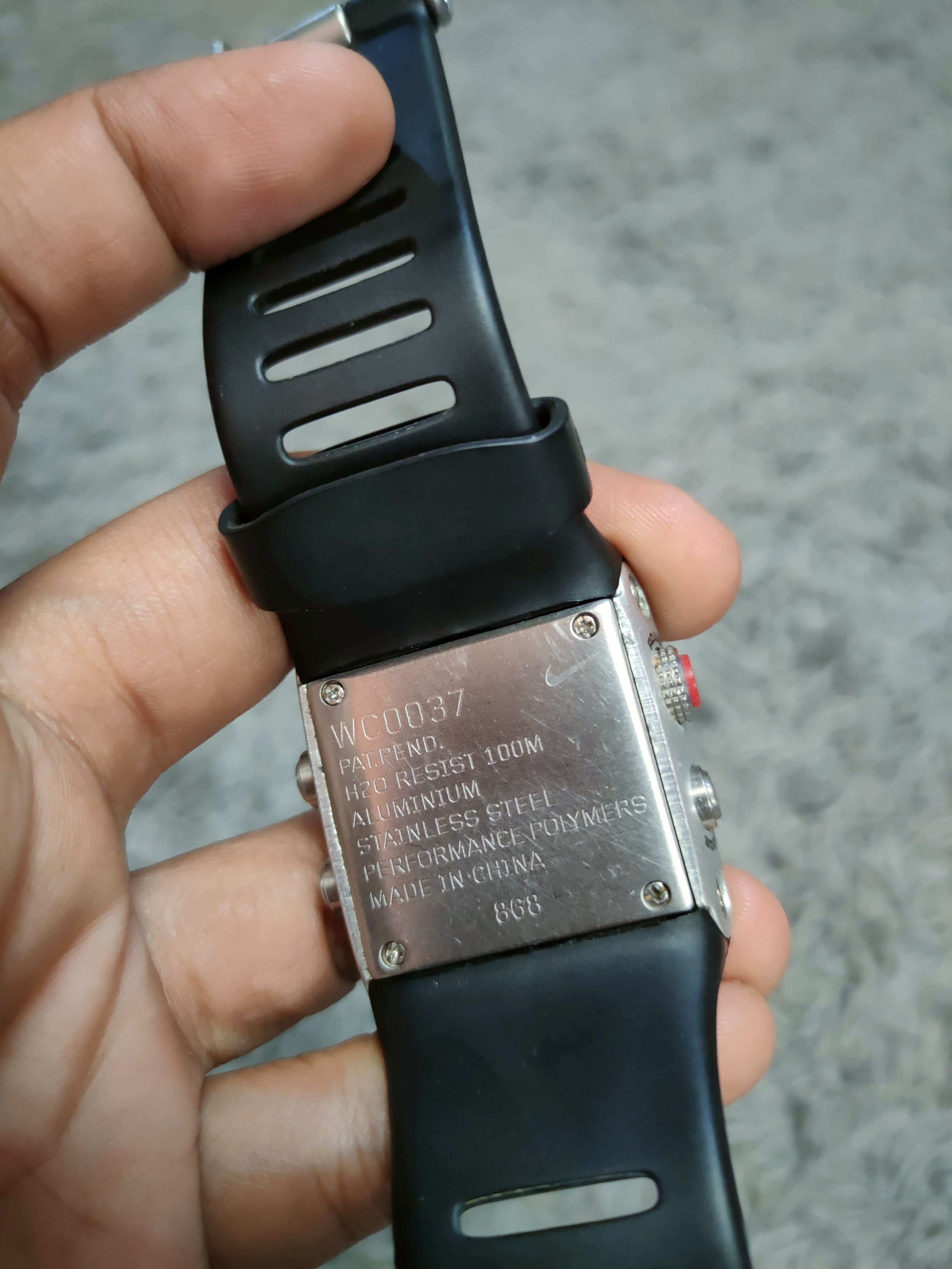 Nike DL Nike blade digital Sport watch black Size ONE SIZE - 5 Thumbnail