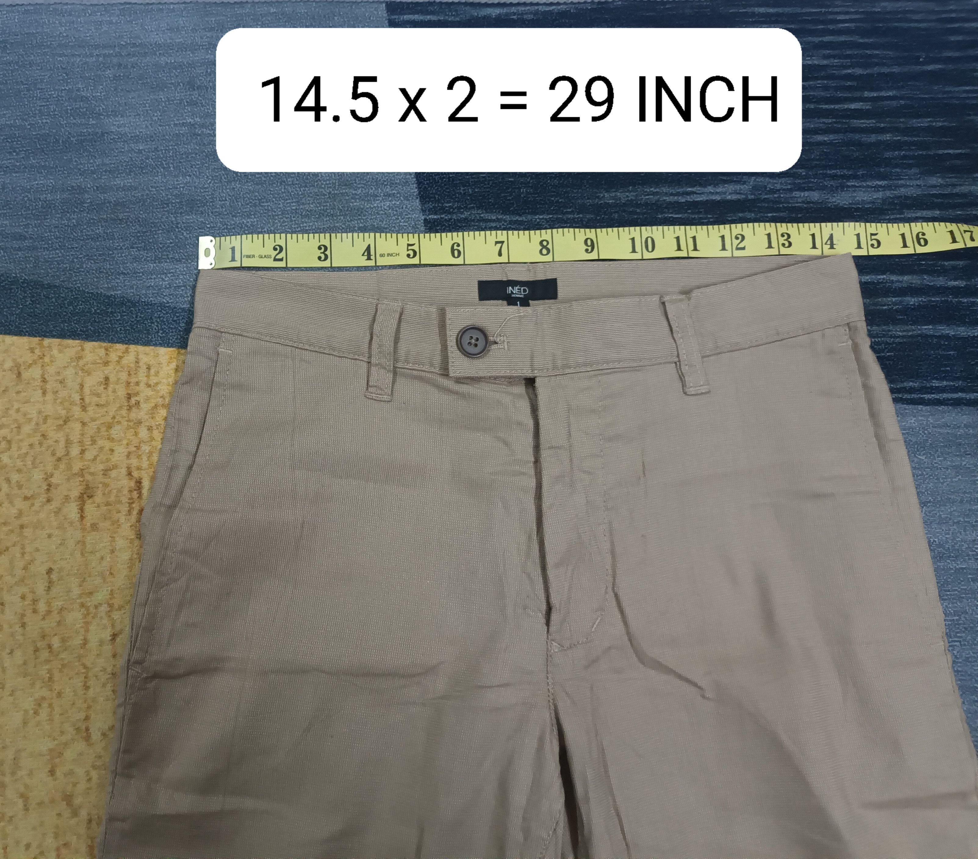 Japanese Brand × Yohji Yamamoto 🔥 INED HOMME BY YOHJI YAMAMOTO CASUAL PANTS 🔥 Size 29" - 8 Thumbnail