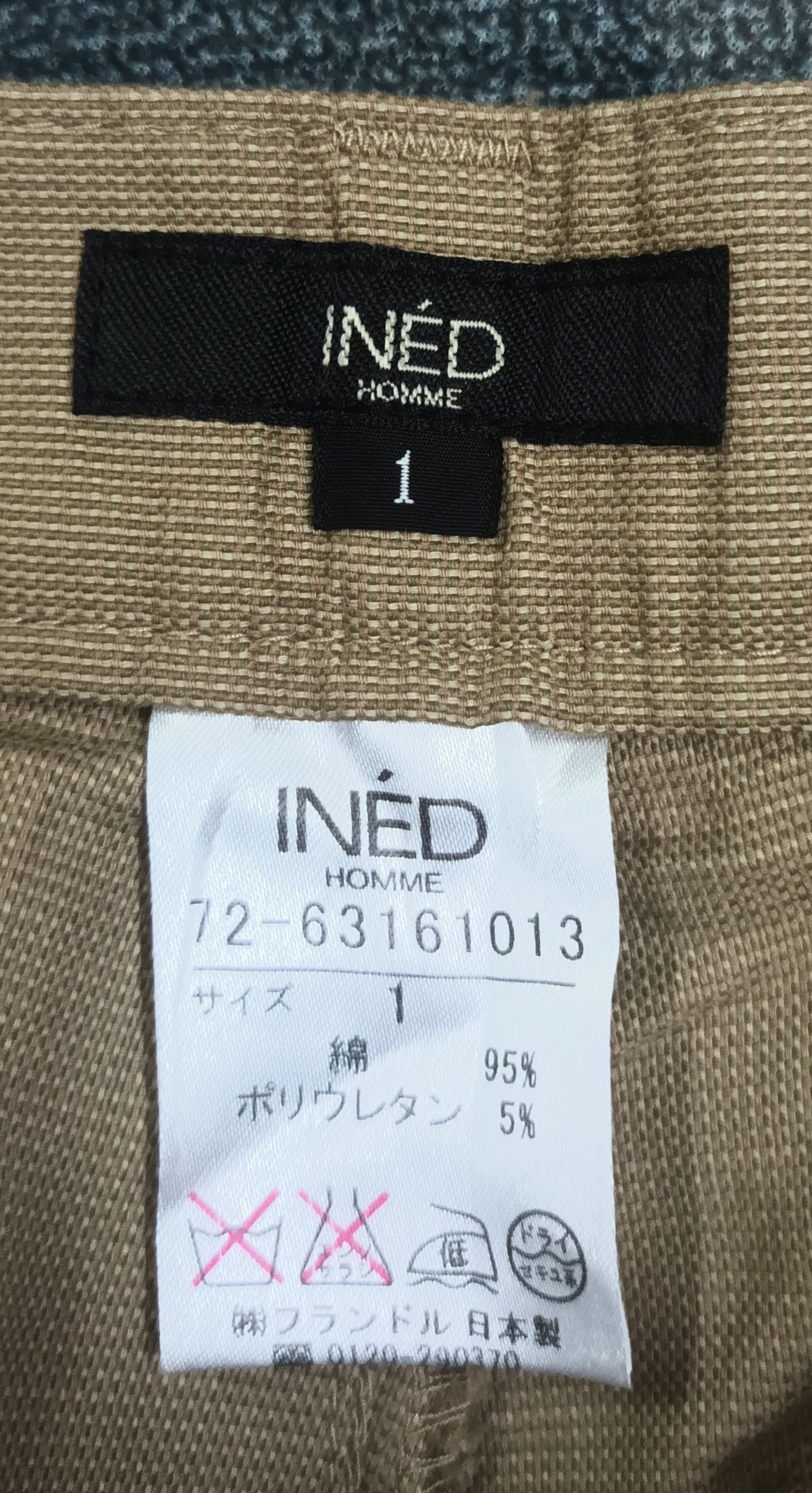 Japanese Brand × Yohji Yamamoto 🔥 INED HOMME BY YOHJI YAMAMOTO CASUAL PANTS 🔥 Size 29" - 3 Thumbnail