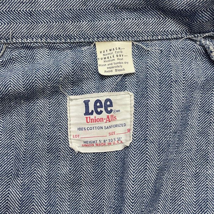 Vintage Vintage 70s Lee Union-Alls Herringbone Sanforized