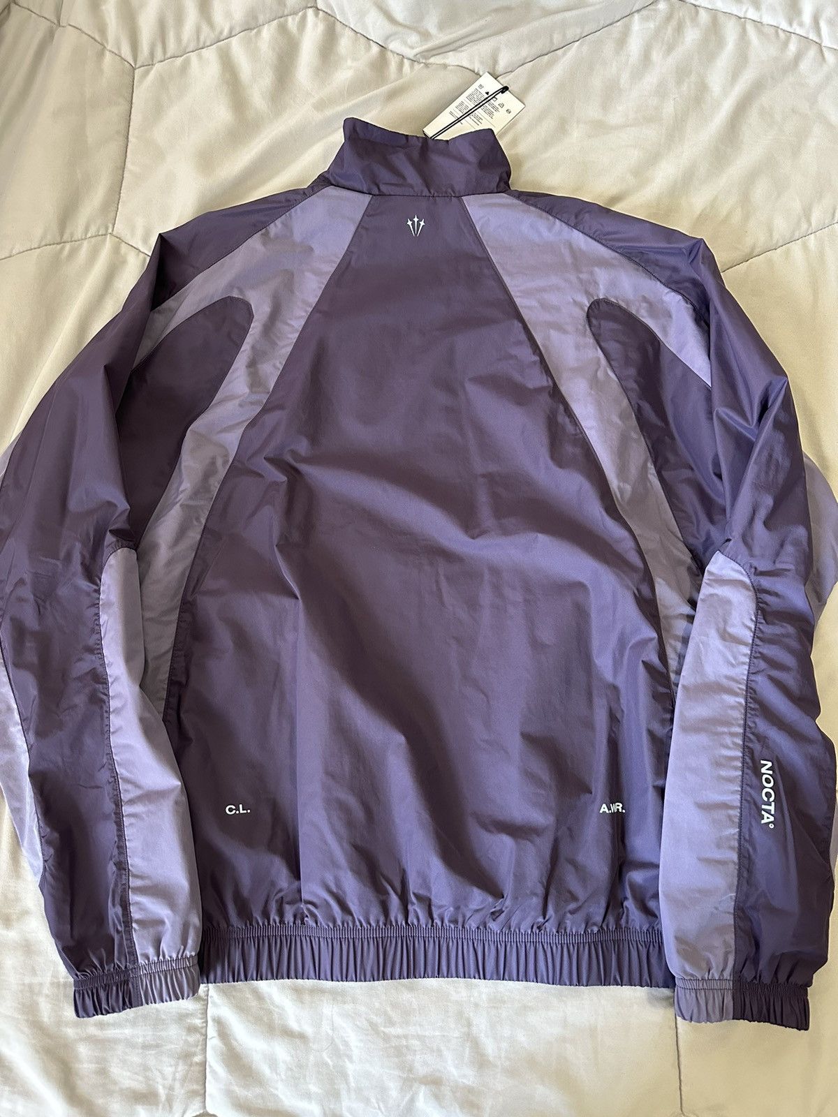 Drake × Nike Nocta x Nike Northstar nylon track jacket purple | Grailed