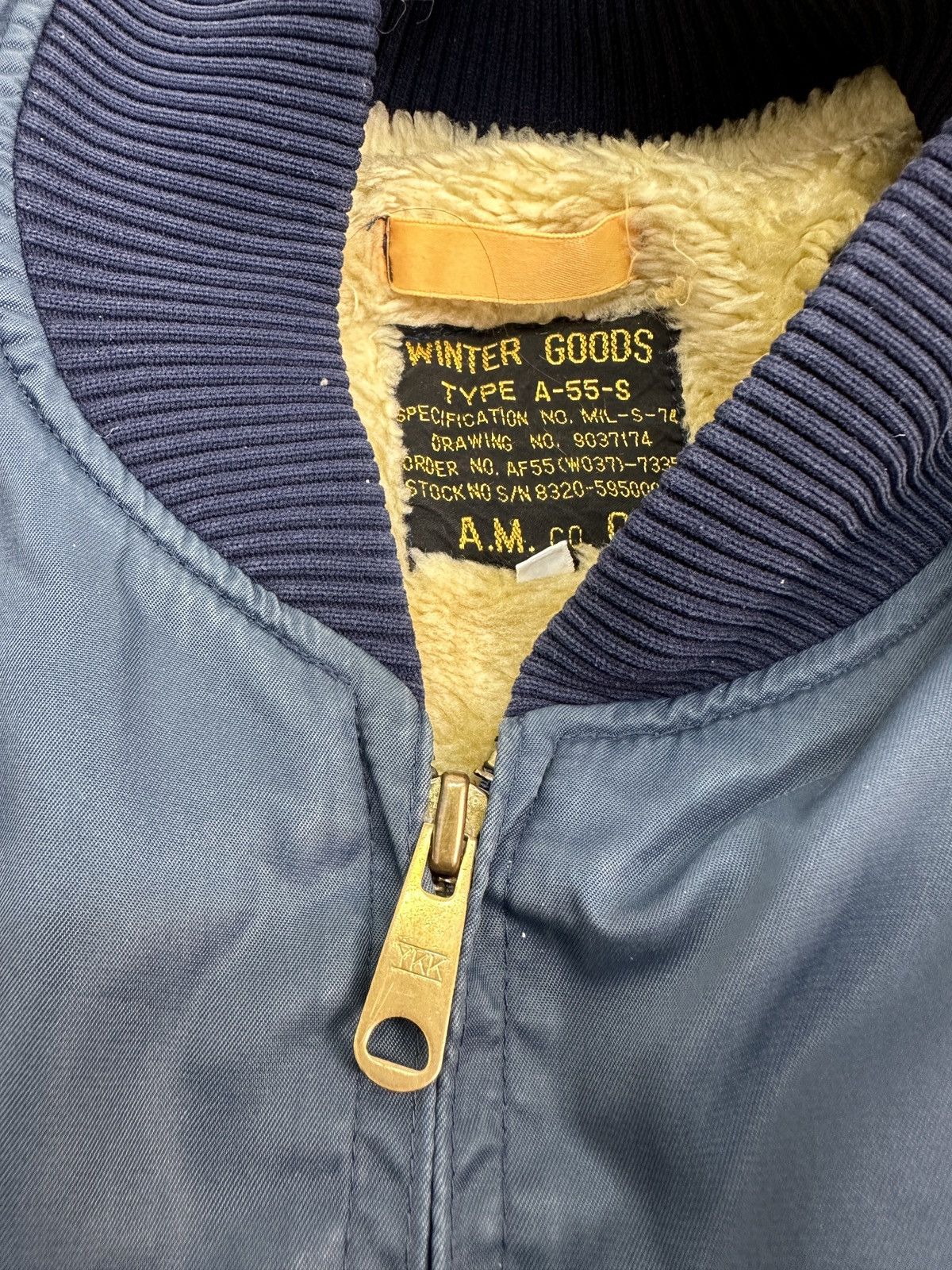 Other Bomber winter jacket Type A-55-S Size US L / EU 52-54 / 3 - 6 Thumbnail