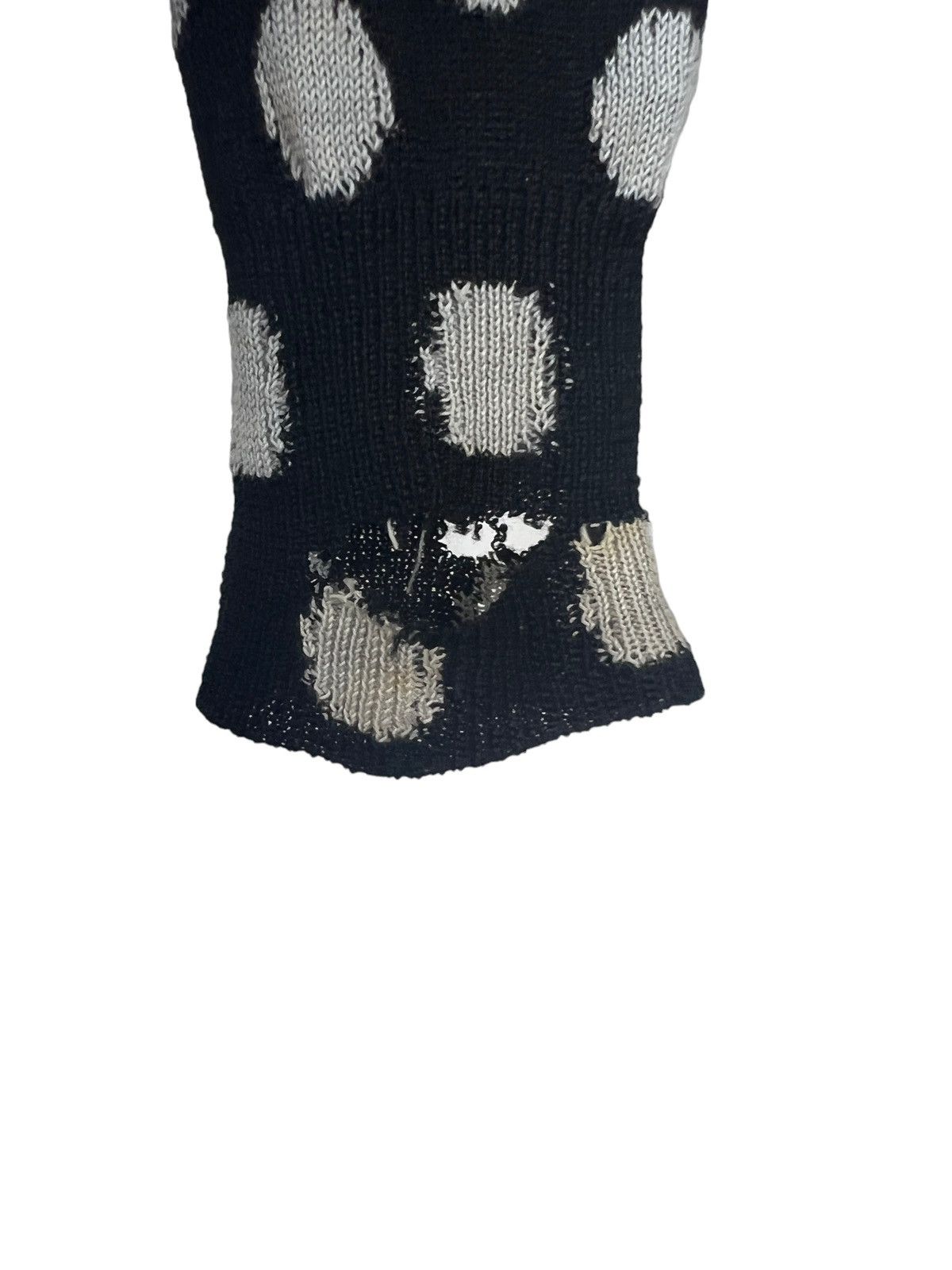Comme des Garcons Comme des Garçons Distressed Sleeve Wrist Button Cardigan Size XS / US 0-2 / IT 36-38 - 5 Thumbnail