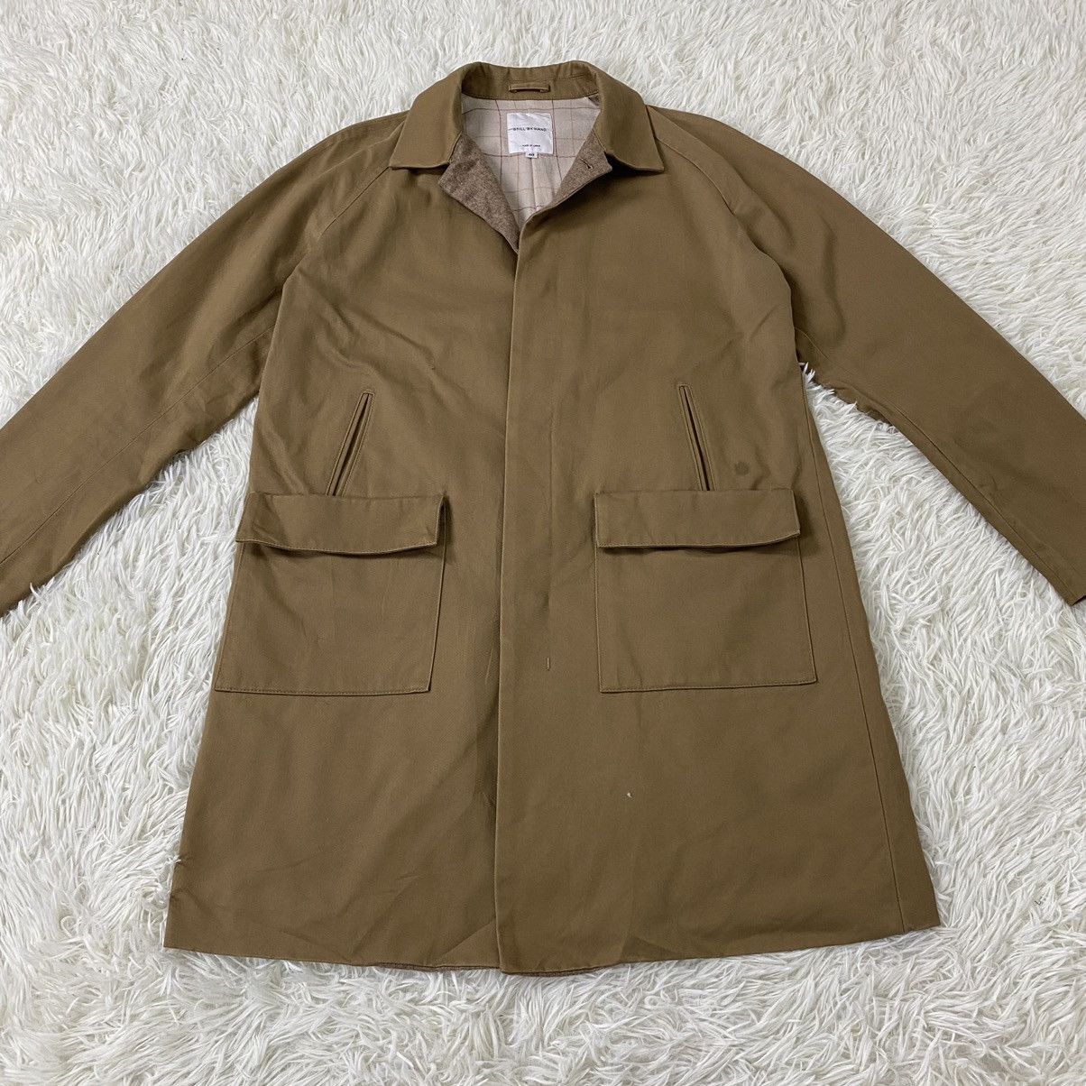 STILL BY HAND STILL BY HAND COTTON OVERCOAT MADE IN JAPAN Size US M / EU 48-50 / 2 - 4 Thumbnail