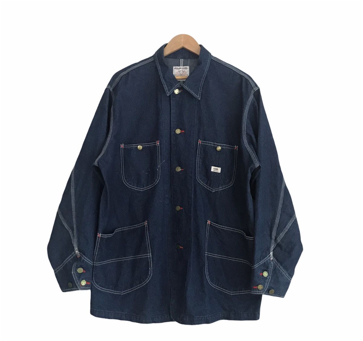 Sugar Cane Vintage Sugar Cane Weatern Wear denim jacket Size US L / EU 52-54 / 3 - 1 Thumbnail