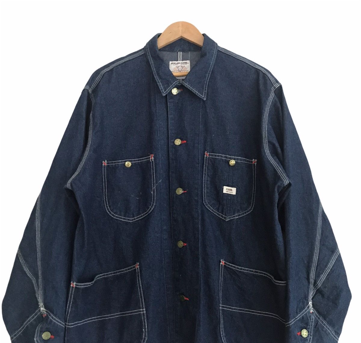 Sugar Cane Vintage Sugar Cane Weatern Wear denim jacket Size US L / EU 52-54 / 3 - 3 Thumbnail
