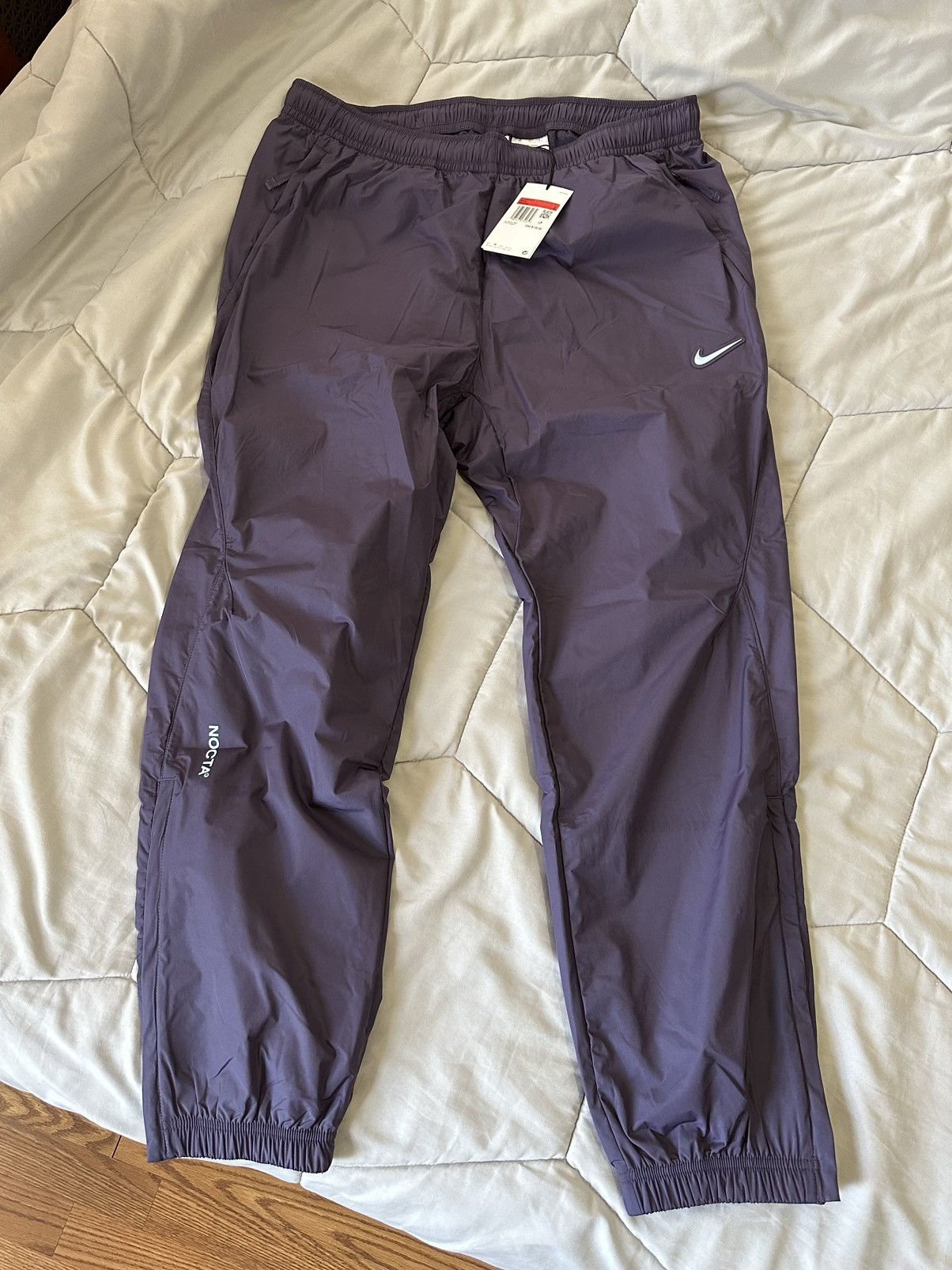 NIKE NOCTA ナイロンパンツ パープル XXL