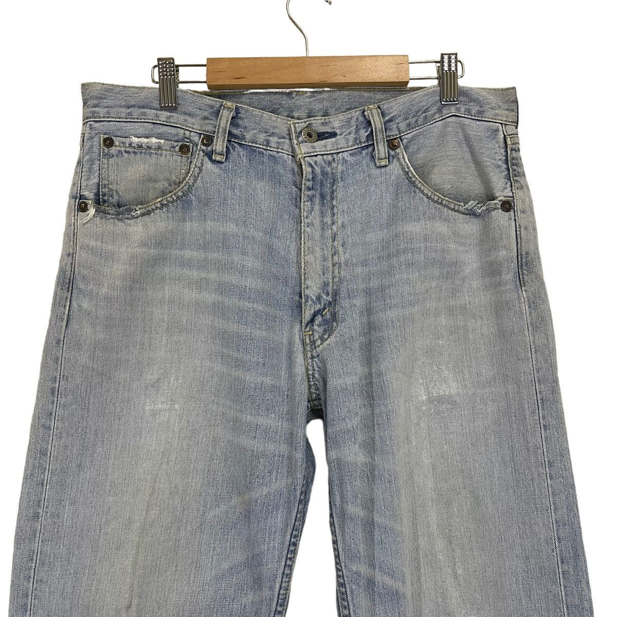 Japanese Brand RARE💥Vintage Levis 503 Distressed Denim Size US 32 / EU 48 - 2 Thumbnail