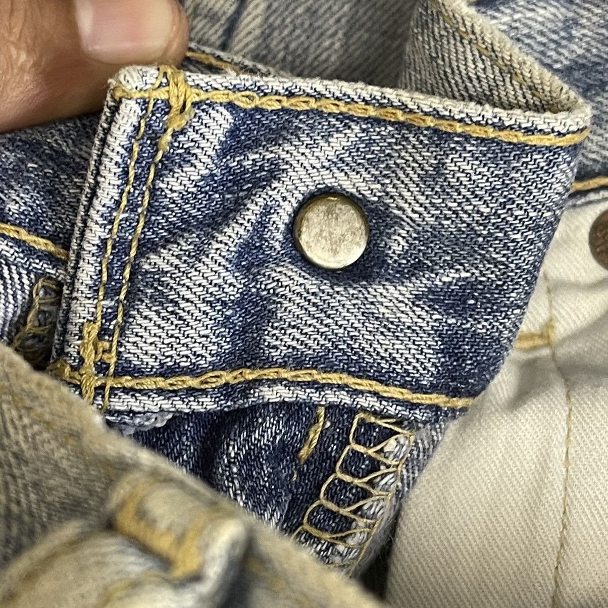 Japanese Brand × Levi's RARE💥Vintage Levis 503 Distressed Denim Size US 32 / EU 48 - 15 Thumbnail