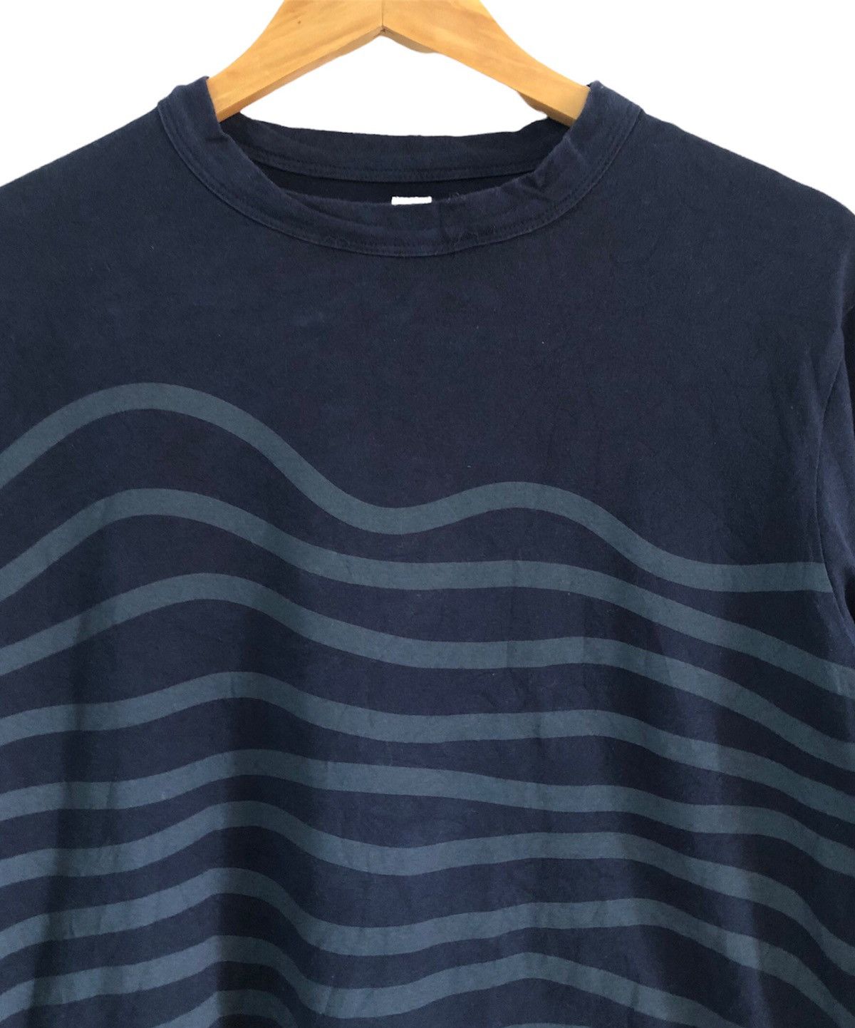 Hiroshi Kato Y2k KATO cut & sew long sleeve waves design Size US M / EU 48-50 / 2 - 5 Thumbnail