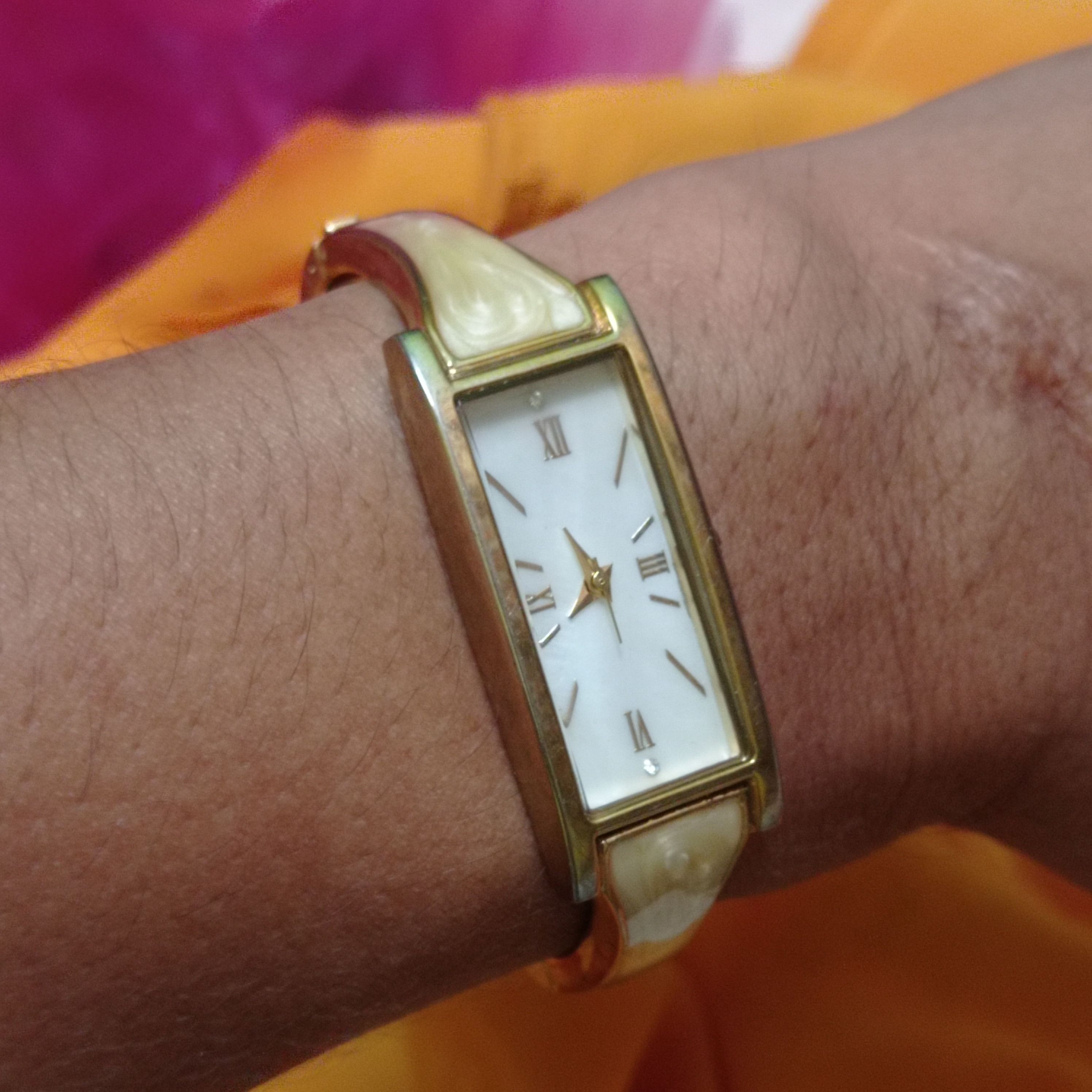 image of Vintage Retro Luxury Cecil Mcbee Ladies Watch (Japan) in Gold, Women's