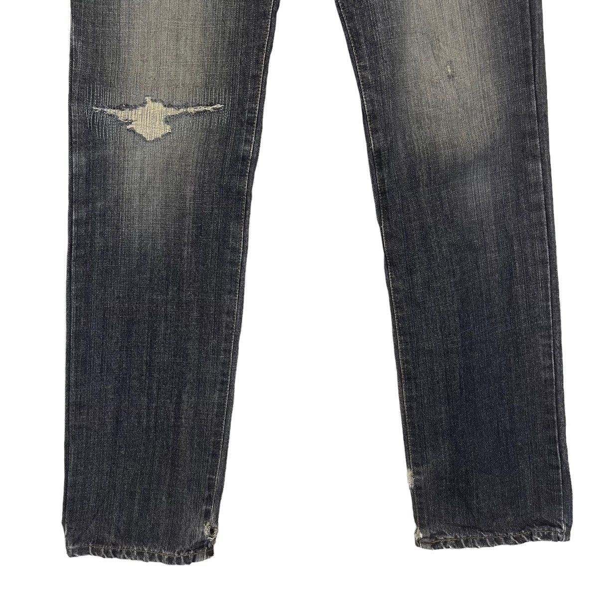 Edwin Distressed Jeans Edwin 403 Japan Stonewash Denim W 30 Size US 30 / EU 46 - 5 Thumbnail