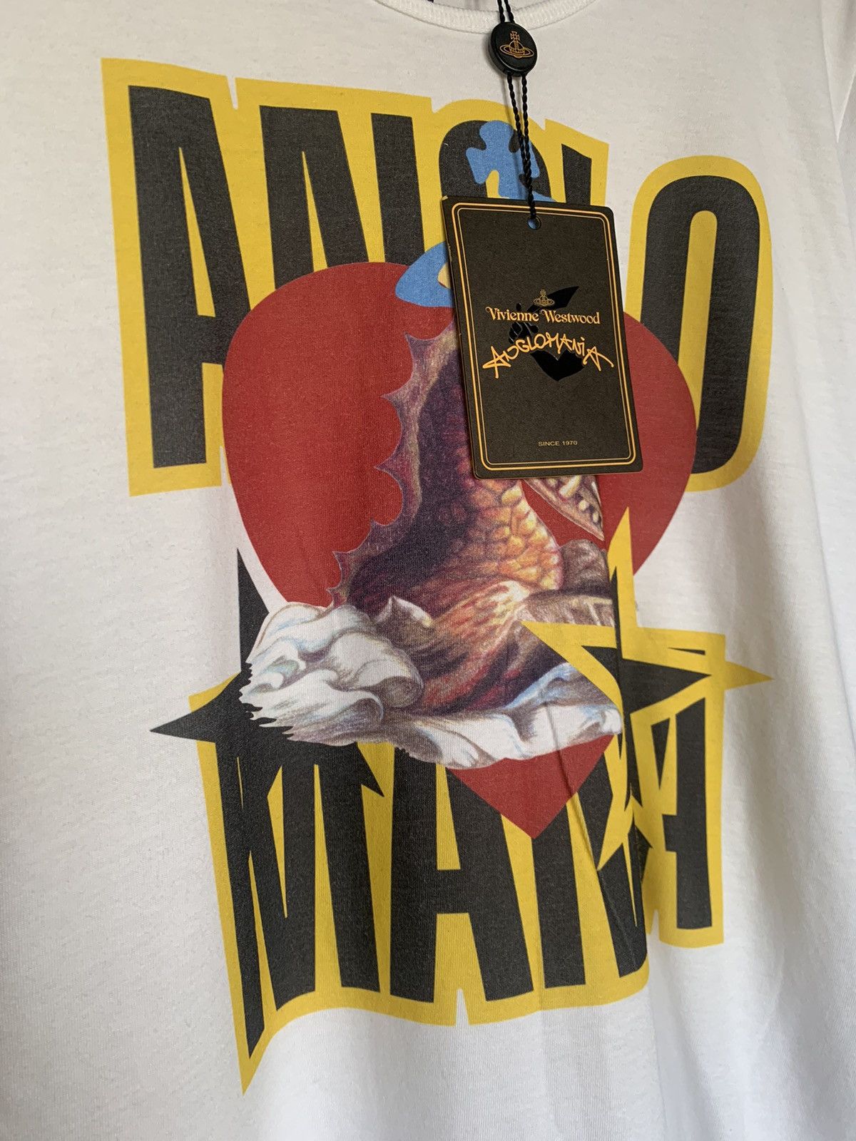 Vivienne Westwood BNWT Vivienne Westwood sea monster anglomania t-shirt Size L / US 10 / IT 46 - 3 Thumbnail