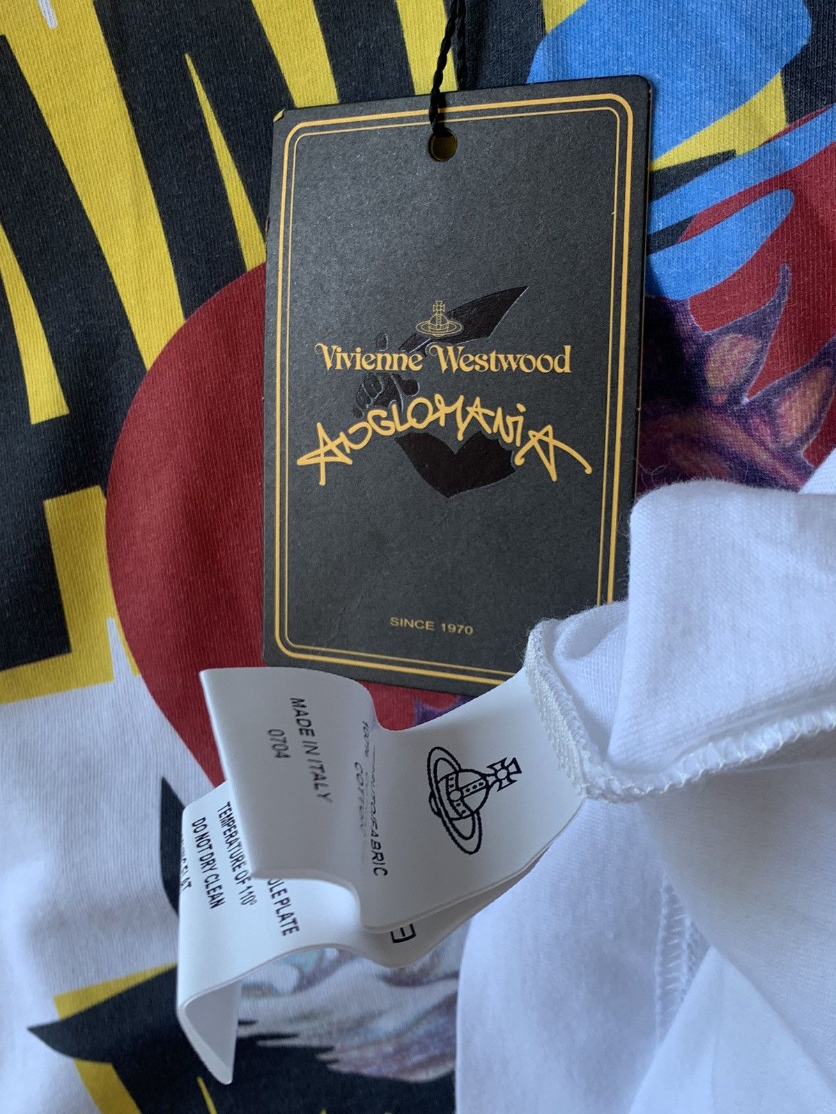 Vivienne Westwood BNWT Vivienne Westwood sea monster anglomania t-shirt Size L / US 10 / IT 46 - 10 Thumbnail