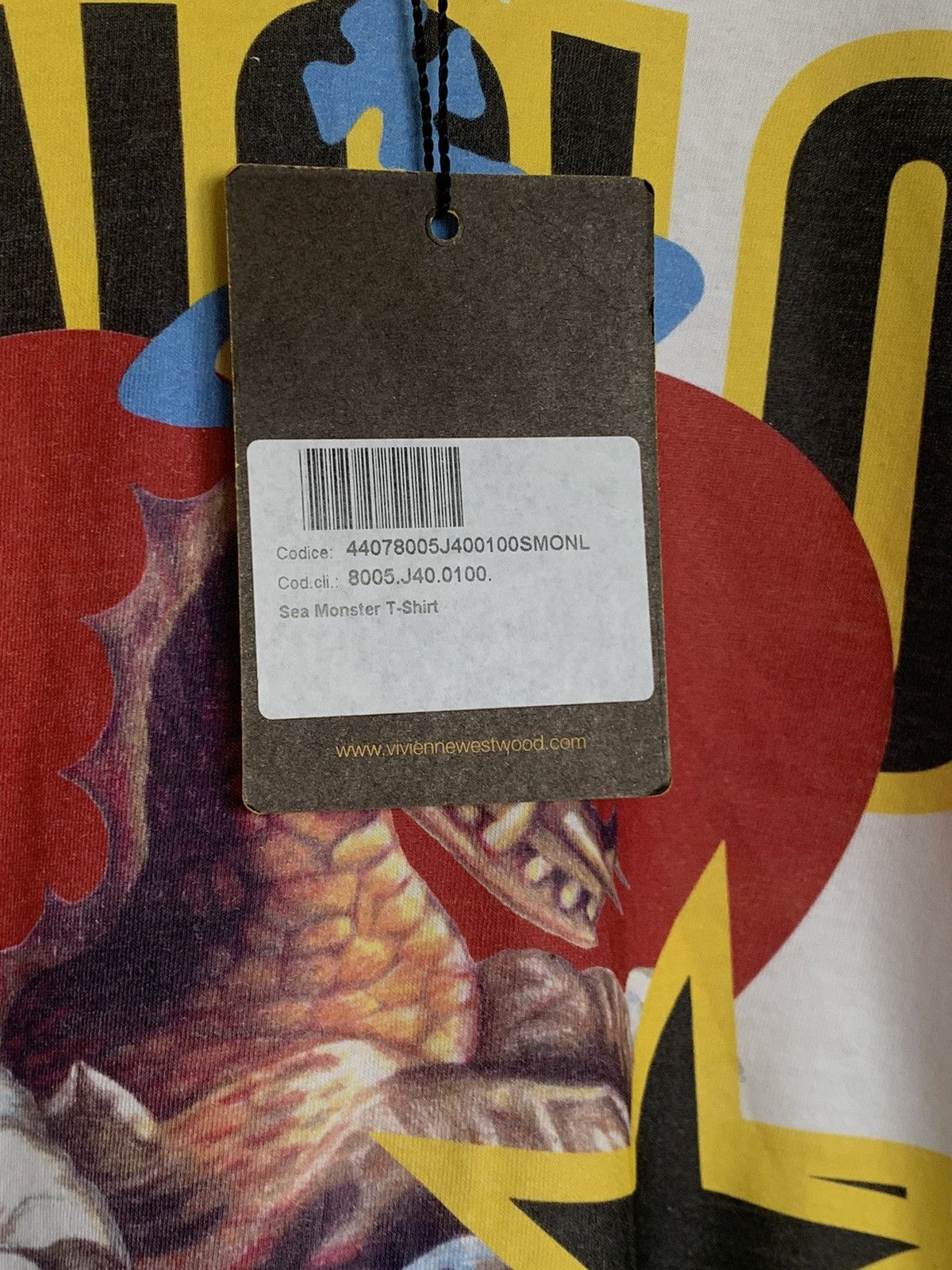 Vivienne Westwood BNWT Vivienne Westwood sea monster anglomania t-shirt Size L / US 10 / IT 46 - 5 Thumbnail