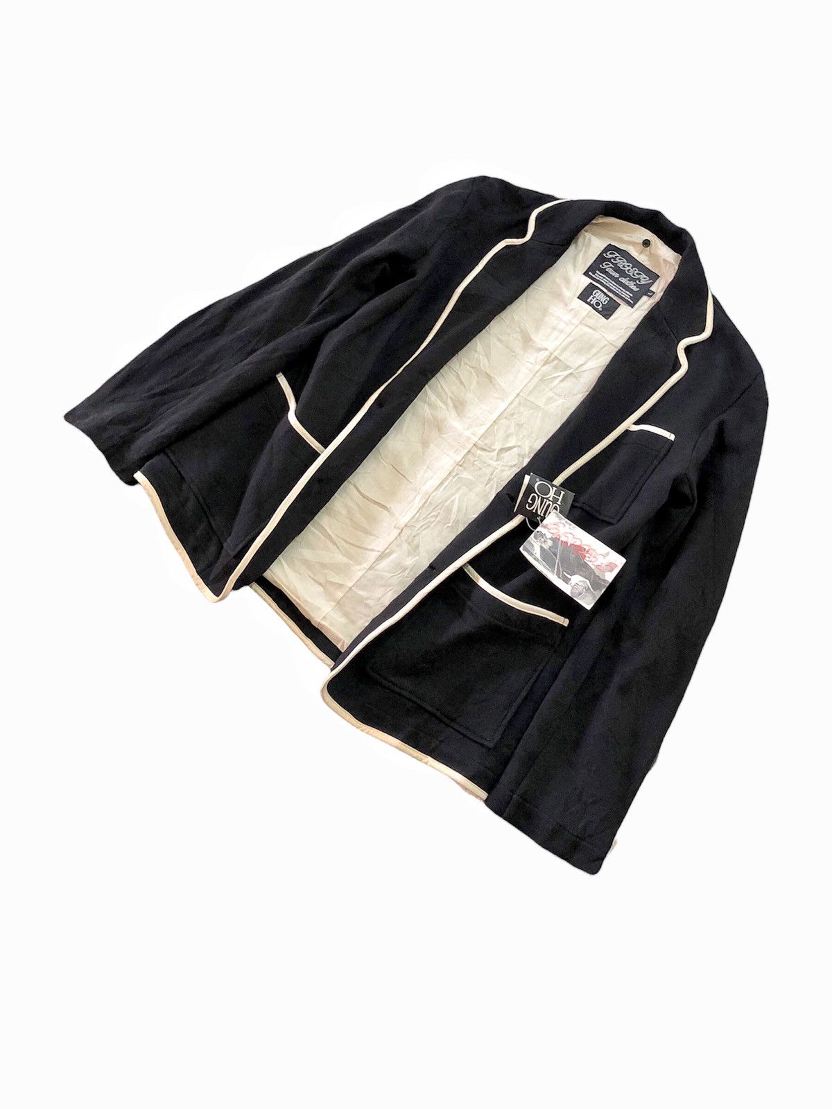 Japanese Brand Collab FROSTY TOWN CLOTHES x GUN HO USA cotton blazer Size US L / EU 52-54 / 3 - 5 Thumbnail