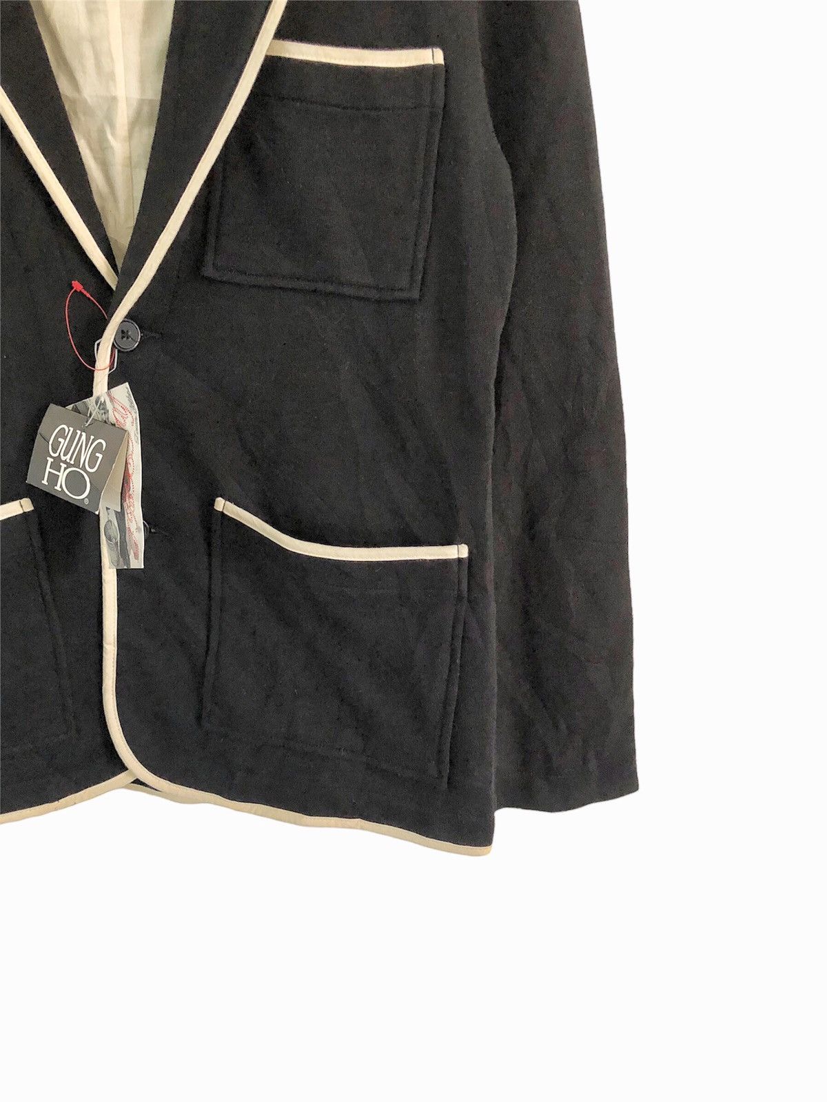 Japanese Brand Collab FROSTY TOWN CLOTHES x GUN HO USA cotton blazer Size US L / EU 52-54 / 3 - 8 Thumbnail