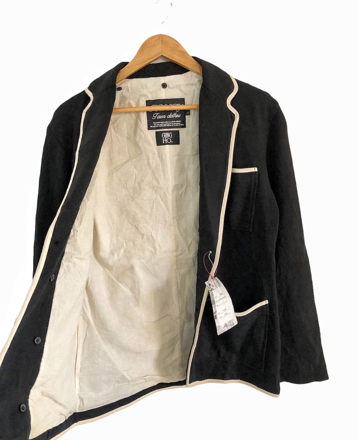 Japanese Brand Collab FROSTY TOWN CLOTHES x GUN HO USA cotton blazer Size US L / EU 52-54 / 3 - 10 Thumbnail