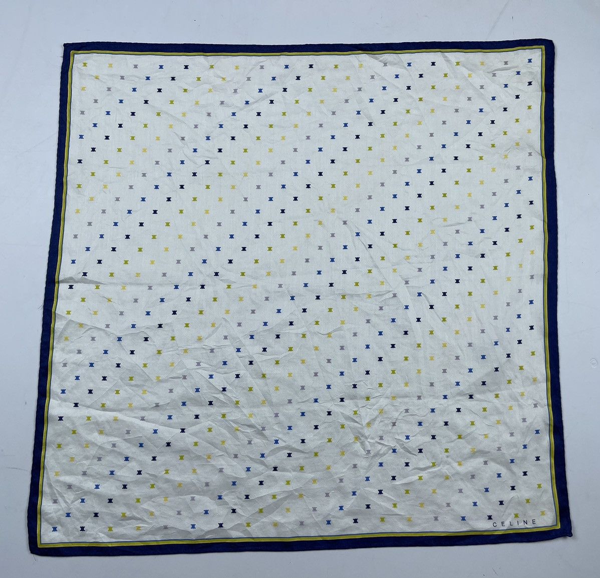 Celine × Other celine bandana handkerchief neckerchief scarf HC0598 Size ONE SIZE - 3 Thumbnail