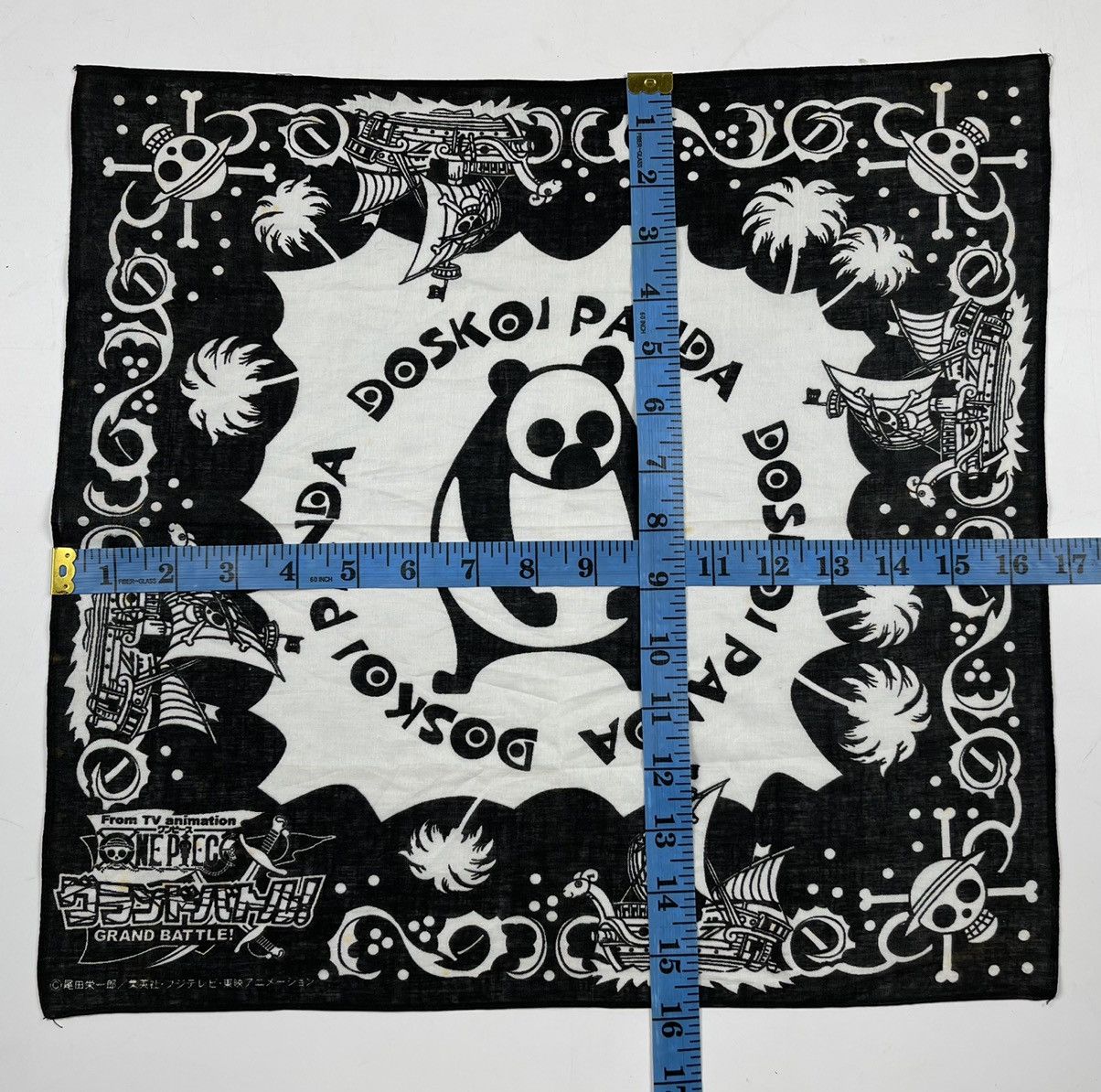 Japanese Brand × One Piece one piece panda handkerchief neckerchief pocket square Size ONE SIZE - 2 Thumbnail