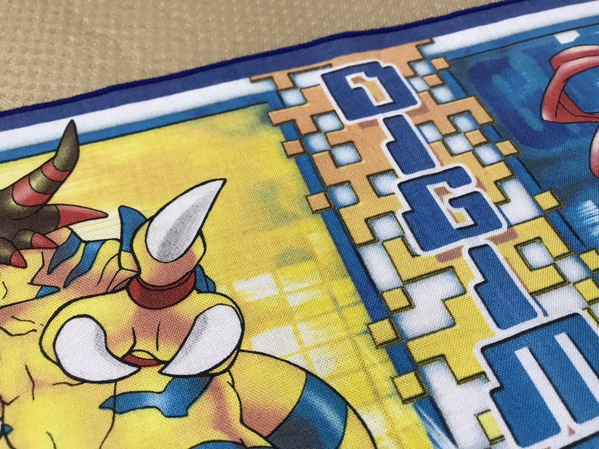 Cartoon Network × Japanese Brand × Vintage digimon bandana handkerchief pocket square Size ONE SIZE - 4 Thumbnail