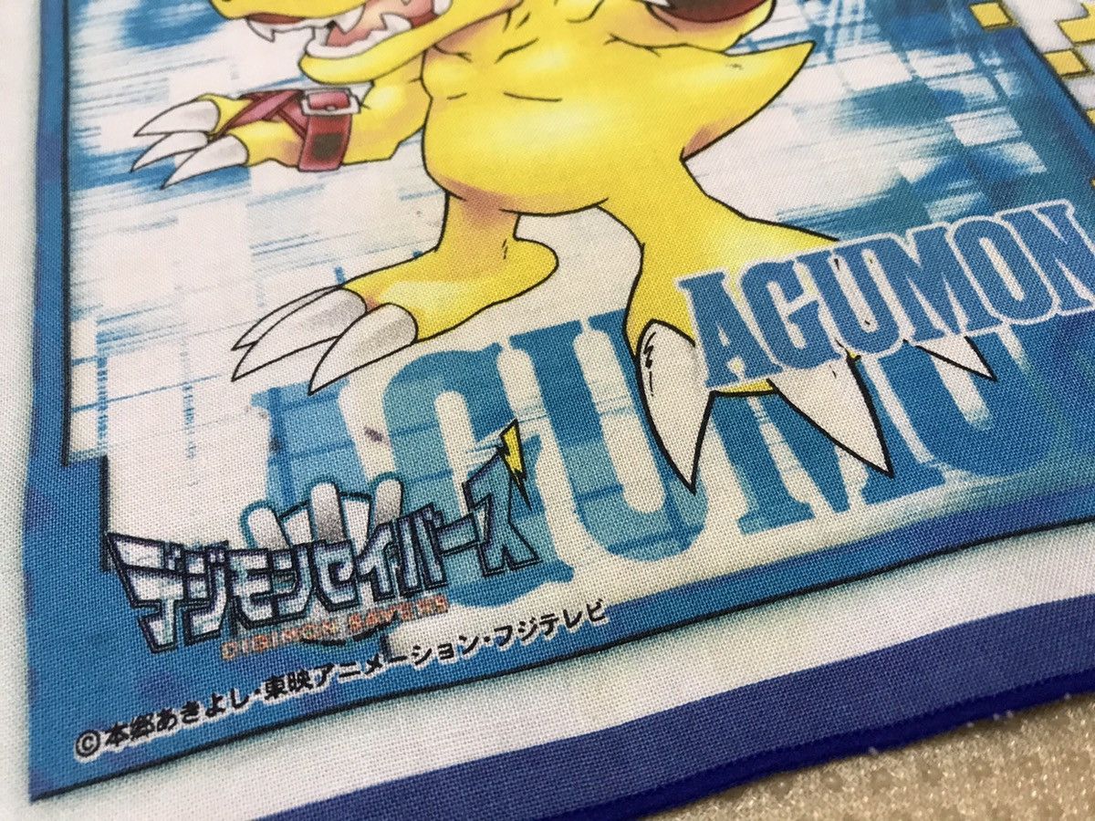 Cartoon Network × Japanese Brand × Vintage digimon bandana handkerchief pocket square Size ONE SIZE - 5 Thumbnail