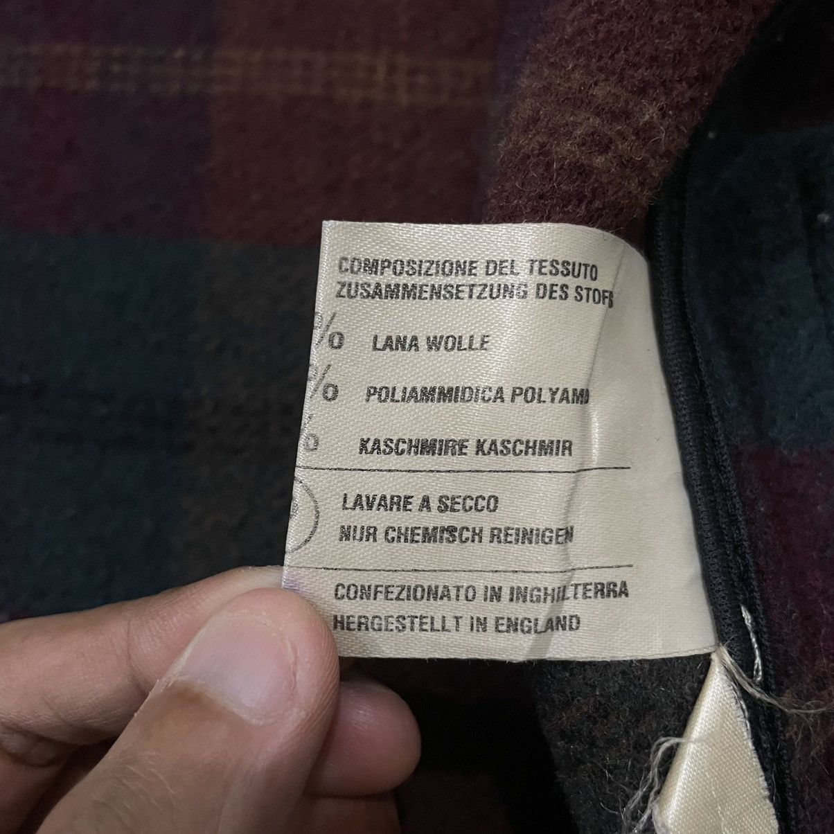 Original Montgomery Vintage Montgomery England By Tibbett Wool Duffle Jacket Size US M / EU 48-50 / 2 - 20 Thumbnail
