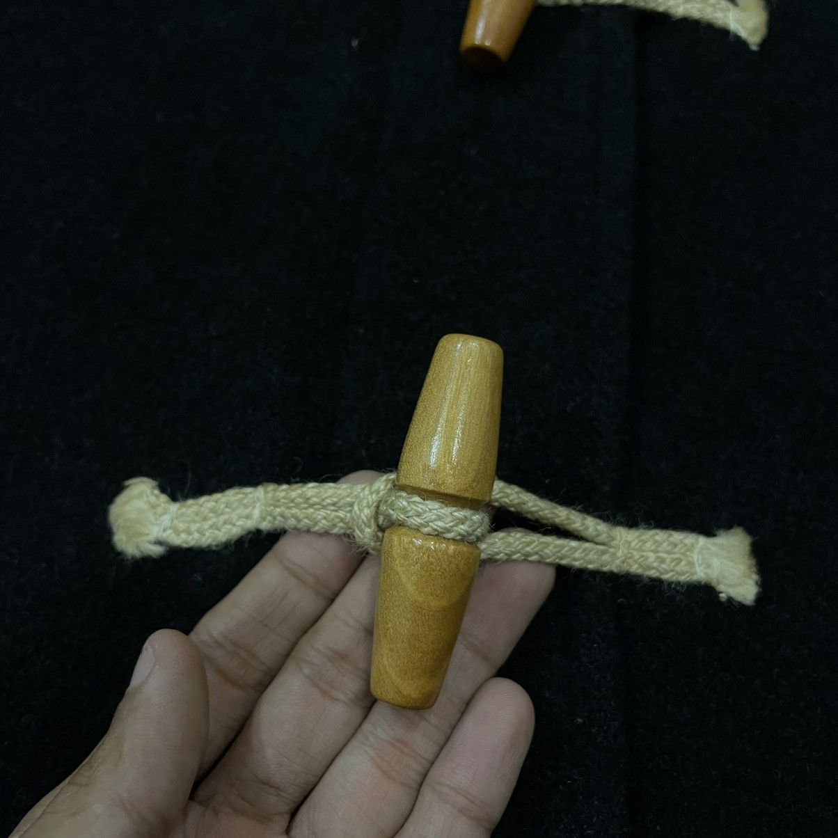 Original Montgomery Vintage Montgomery England By Tibbett Wool Duffle Jacket Size US M / EU 48-50 / 2 - 10 Thumbnail