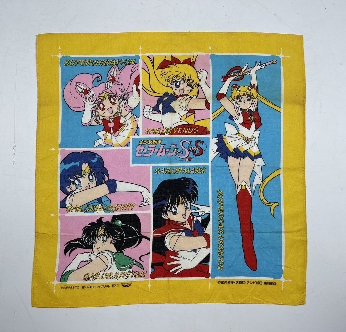 Japanese Brand × Vintage vintage sailormoon bandana handkerchief neckerchief HC0146 Size ONE SIZE - 1 Thumbnail