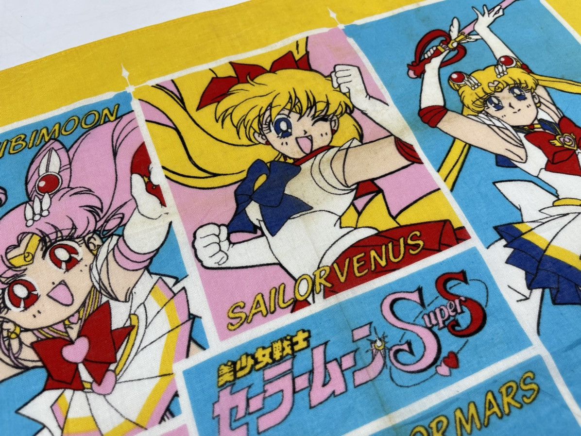 Japanese Brand × Vintage vintage sailormoon bandana handkerchief neckerchief HC0146 Size ONE SIZE - 4 Thumbnail