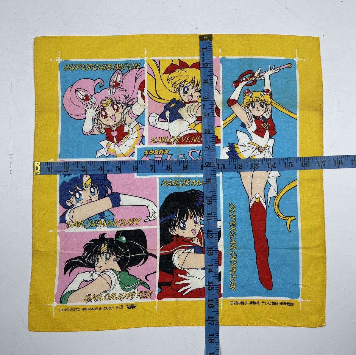 Japanese Brand × Vintage vintage sailormoon bandana handkerchief neckerchief HC0146 Size ONE SIZE - 7 Thumbnail