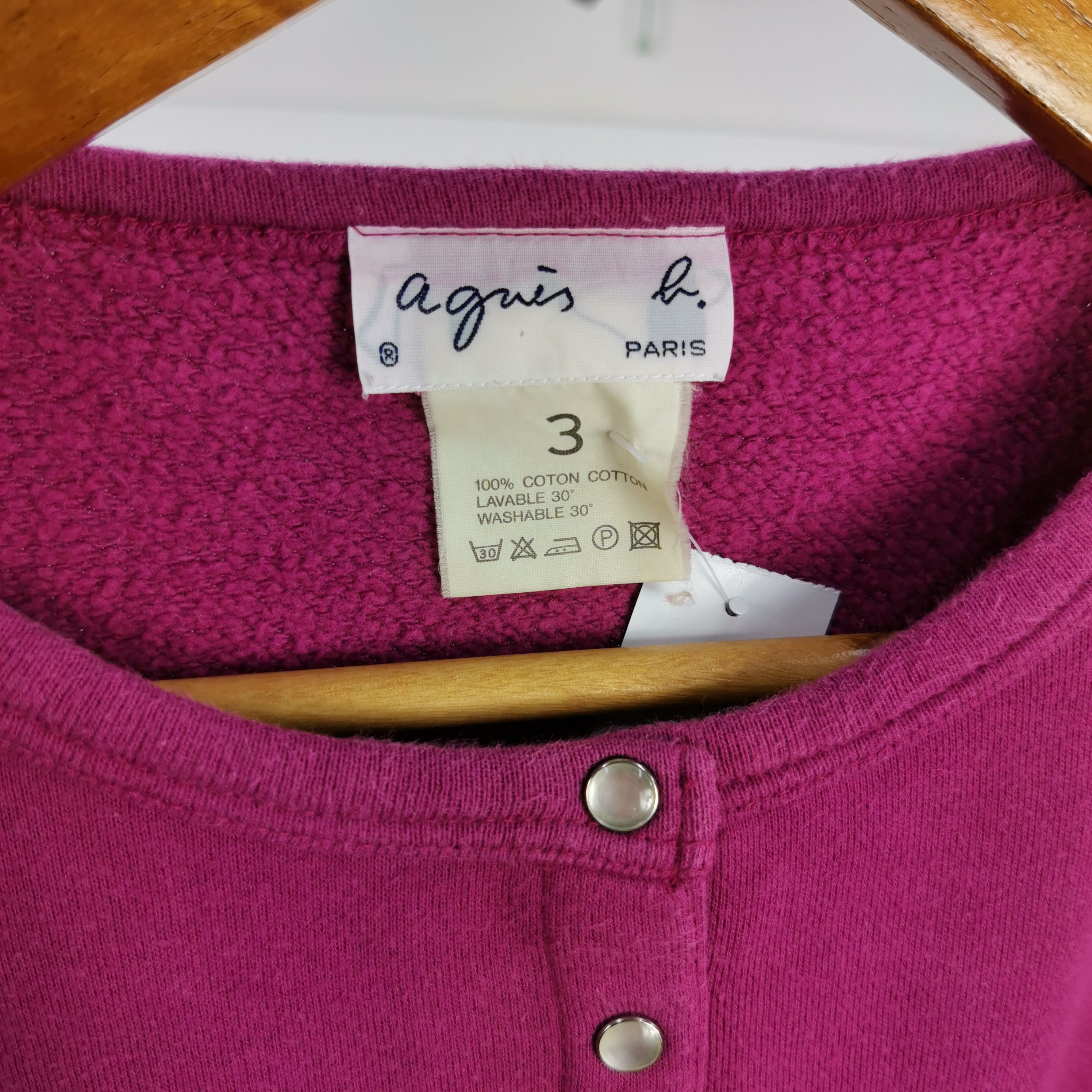 Vintage × agnes b. Vintage Y2K Agnes B Sweater Agnes B Sweatshirt Size US S / EU 44-46 / 1 - 5 Thumbnail