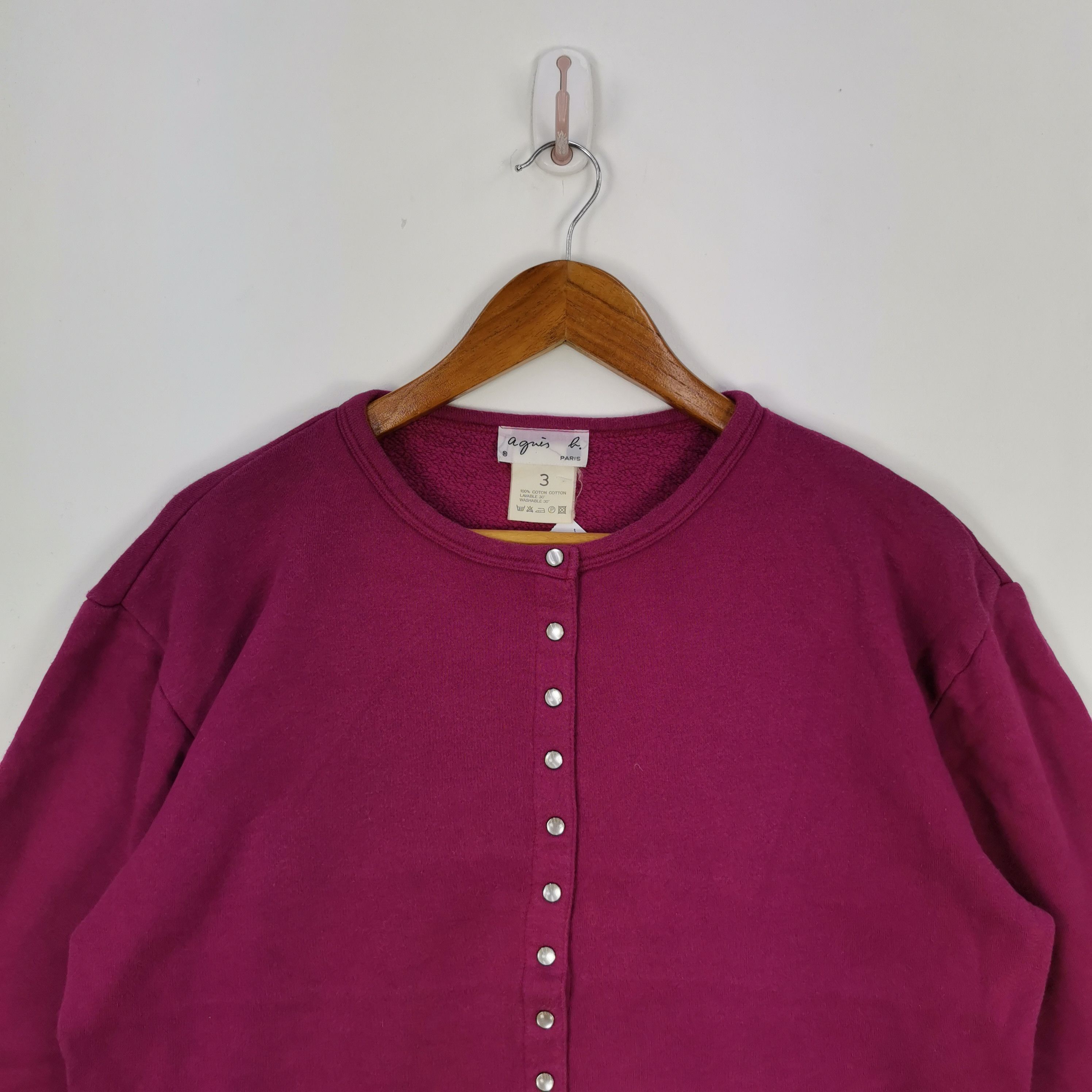 Vintage × agnes b. Vintage Y2K Agnes B Sweater Agnes B Sweatshirt Size US S / EU 44-46 / 1 - 3 Thumbnail