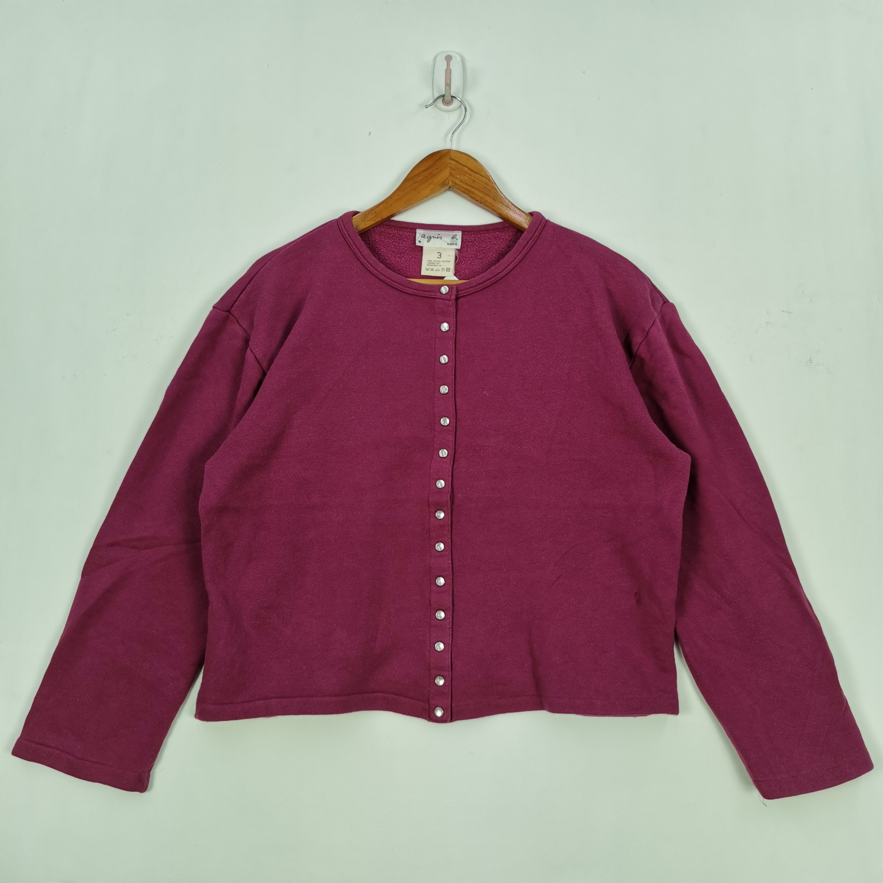 Vintage × agnes b. Vintage Y2K Agnes B Sweater Agnes B Sweatshirt Size US S / EU 44-46 / 1 - 2 Thumbnail