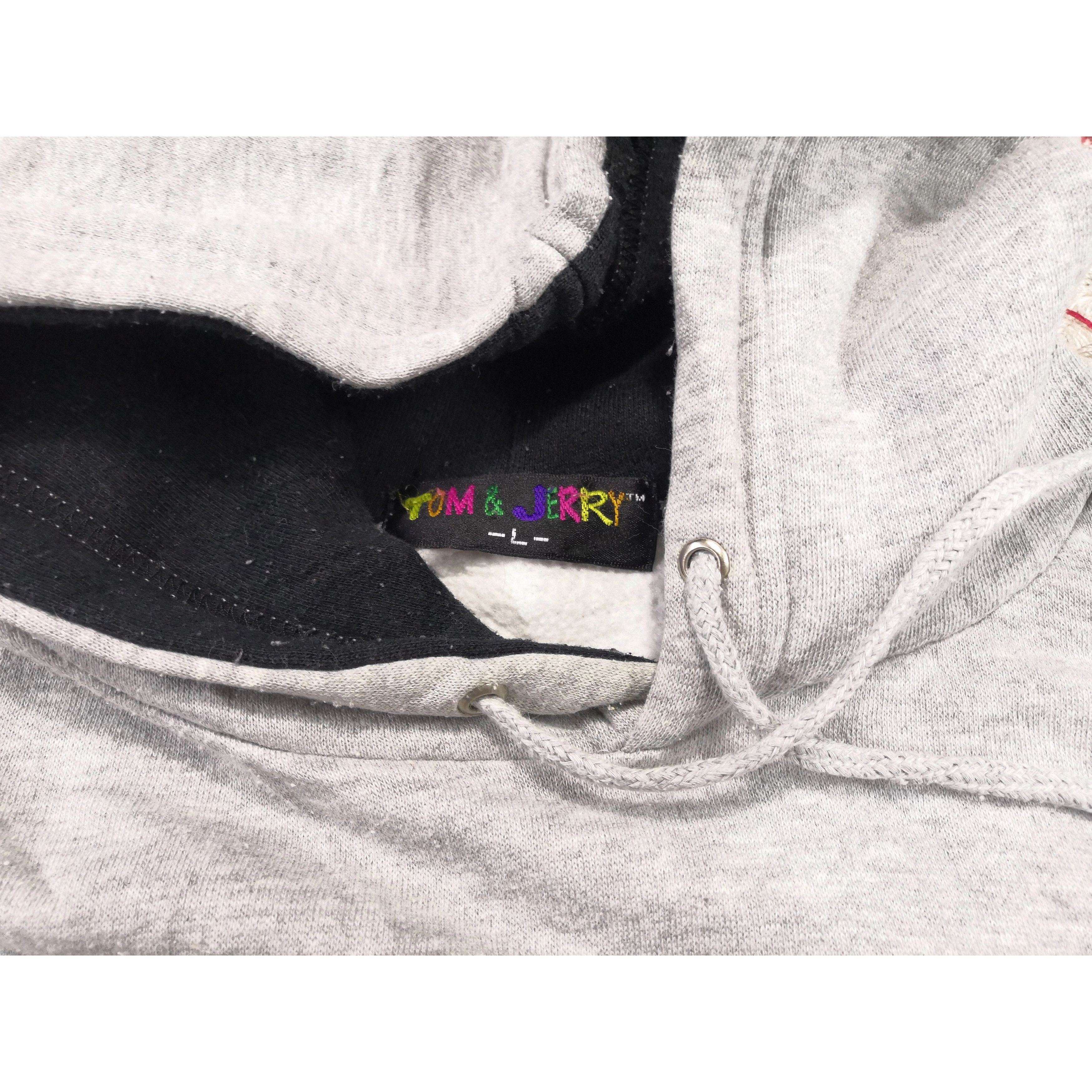 Cartoon Network × Vintage Vintage 90's Tom & Jerry Sweatshirt Sweater Hoodies BS1850. Size US M / EU 48-50 / 2 - 6 Thumbnail