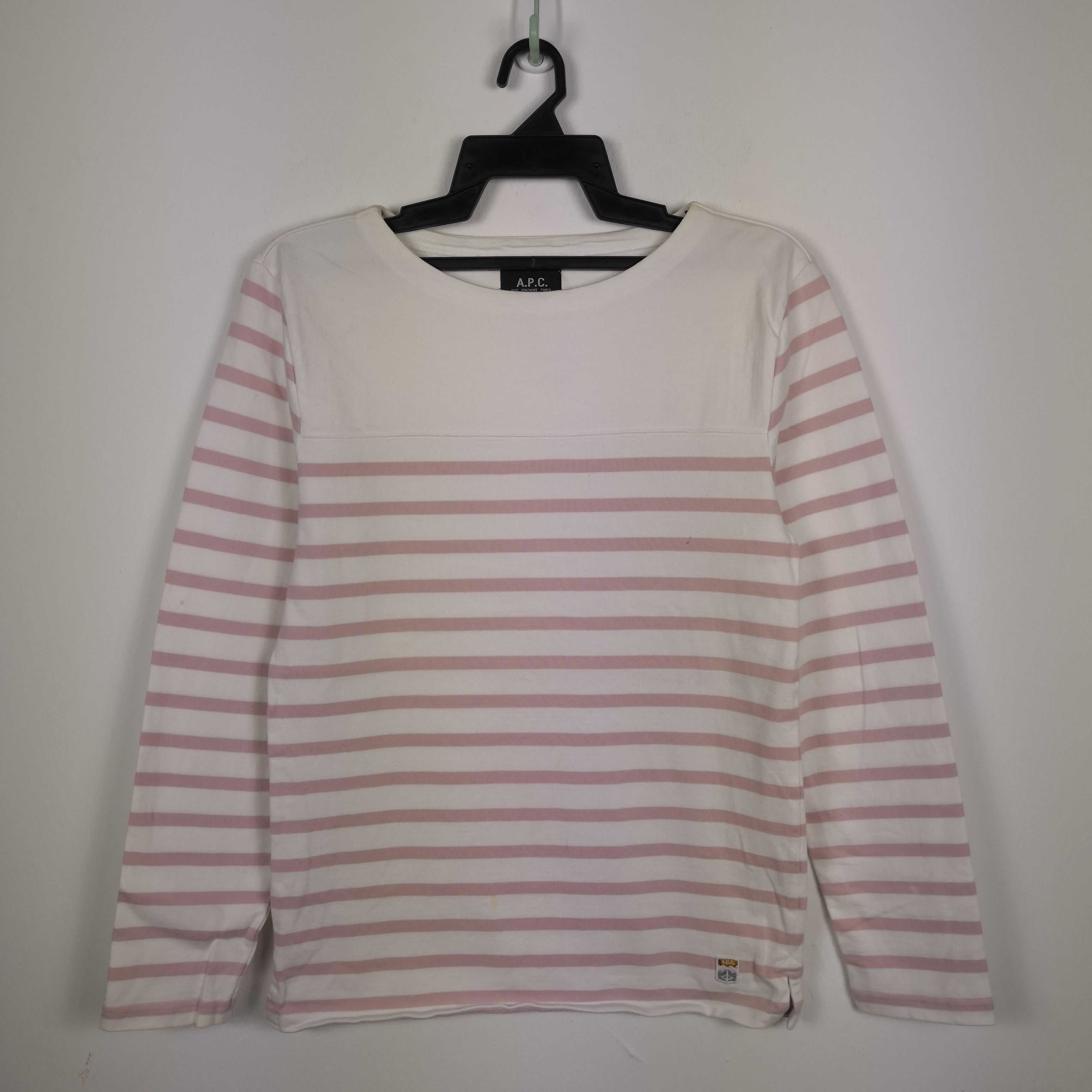 A.P.C. Vintage A.P.C T-shirt APC Stripe Tee | BS17640 Size US S / EU 44-46 / 1 - 3 Thumbnail