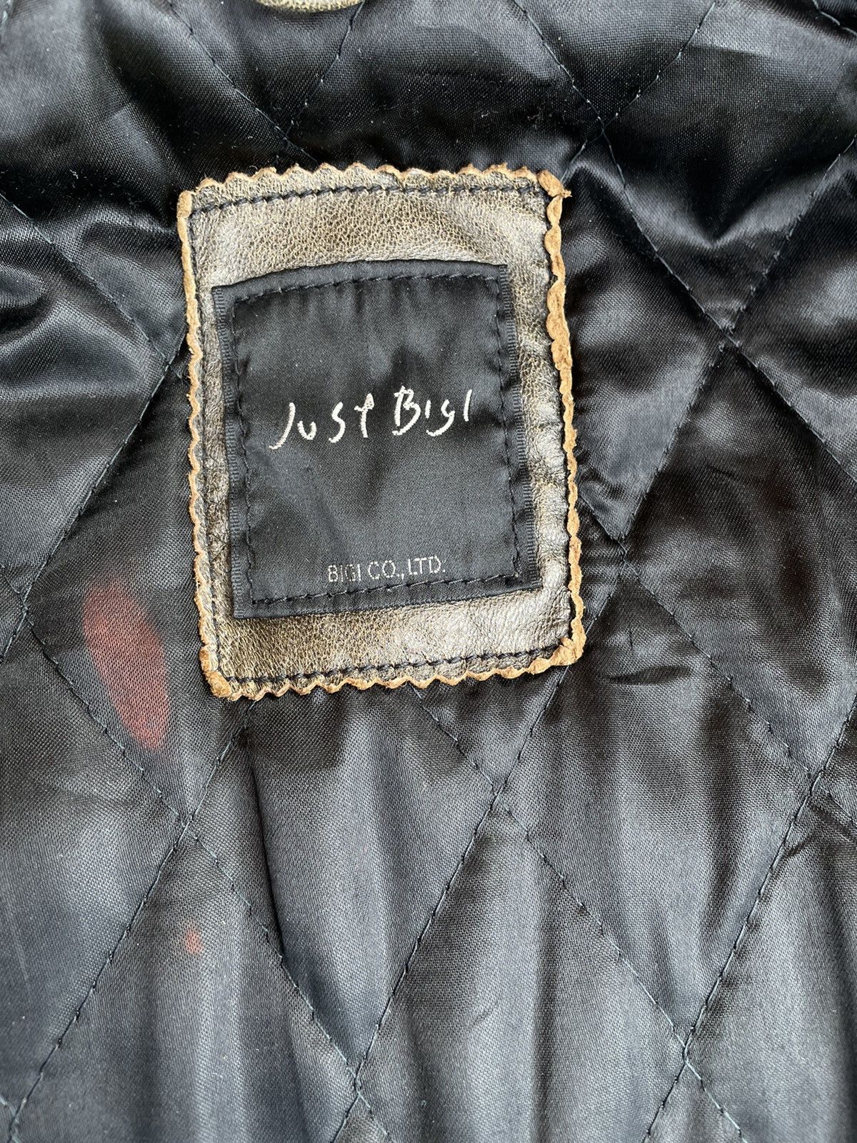 BIGI BIGI LEATHER PASS ESPECIALLY GRANTS BOMBER JACKET Size US L / EU 52-54 / 3 - 15 Thumbnail