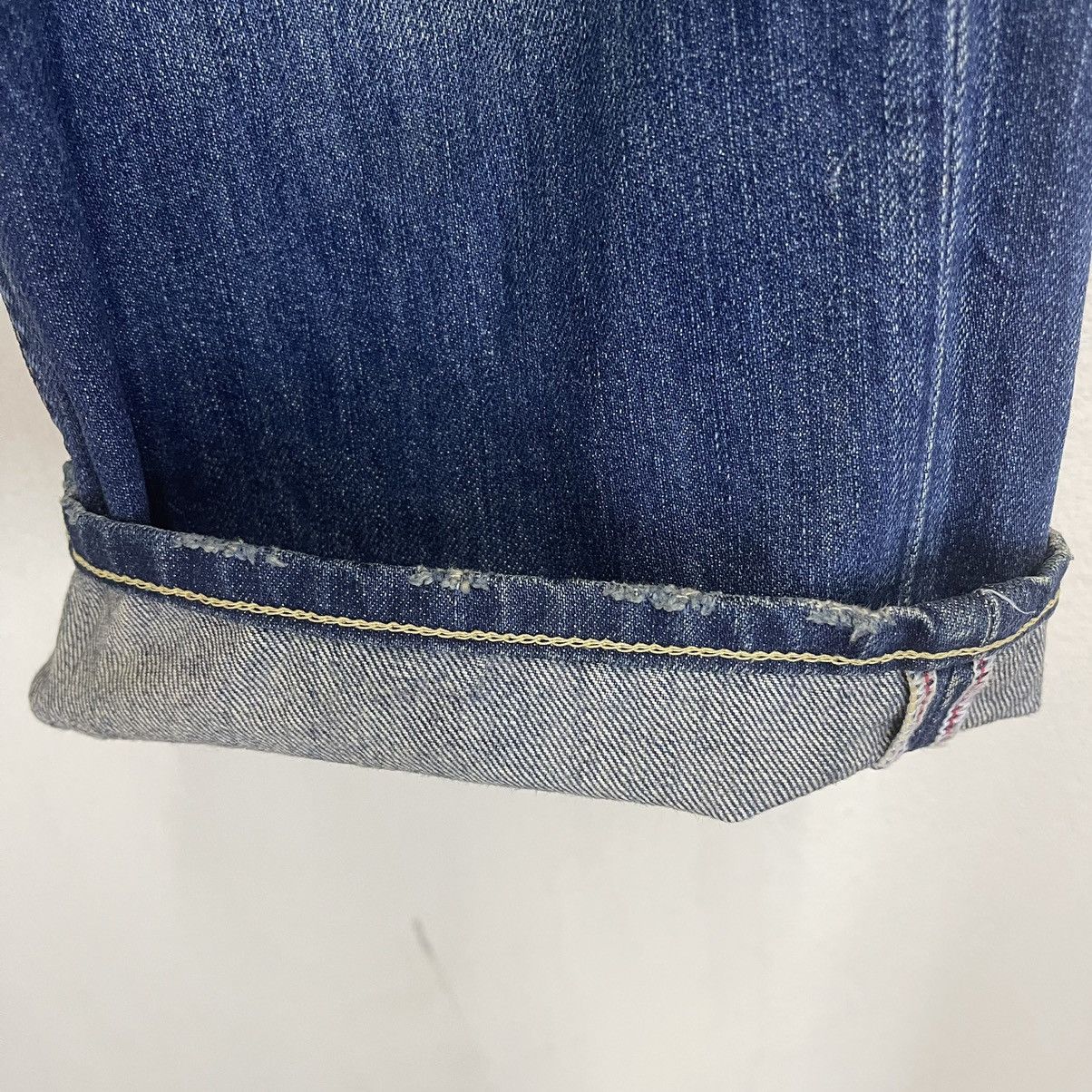 Japanese Brand RARE💥Vintage Levis 502 Distressed Selvedge Denim W34L21 Size US 34 / EU 50 - 7 Thumbnail