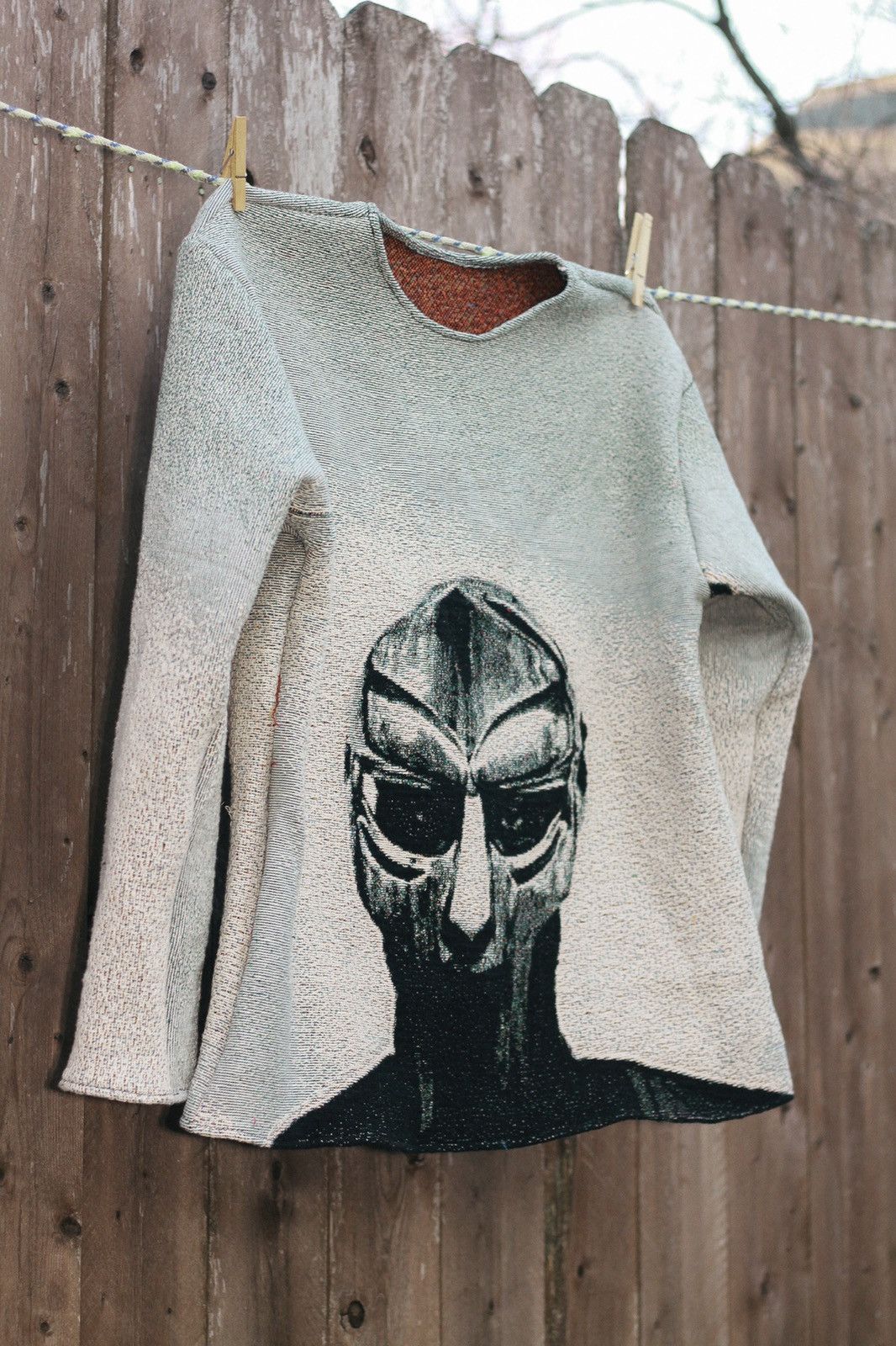 MF Doom MF DOOM Madvillain custom tapestry sweater vintage Size US L / EU 52-54 / 3 - 3 Thumbnail