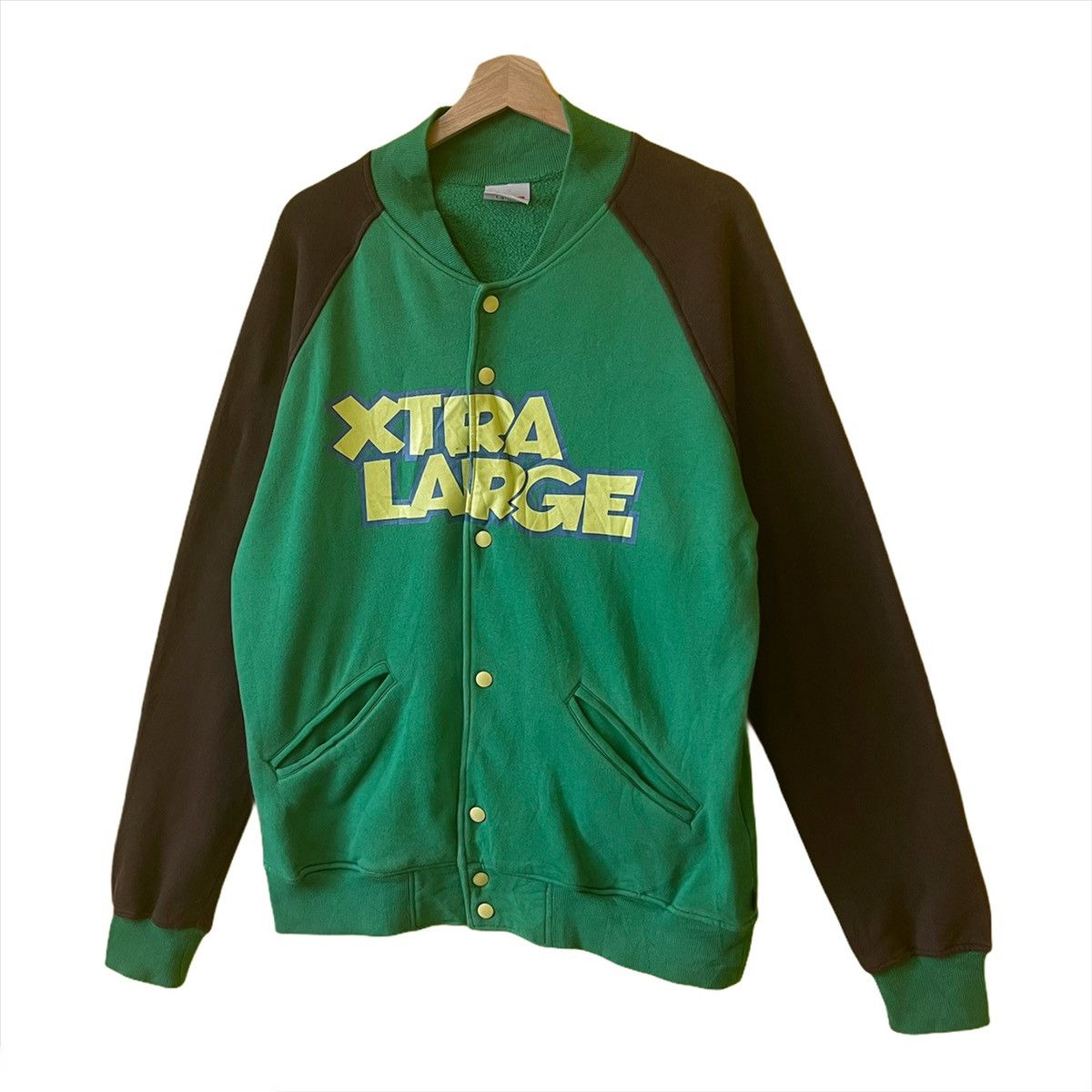 Vintage × X-LARGE Vintage X-Large Big Logo Varsity Jacket Size M Size US M / EU 48-50 / 2 - 3 Thumbnail