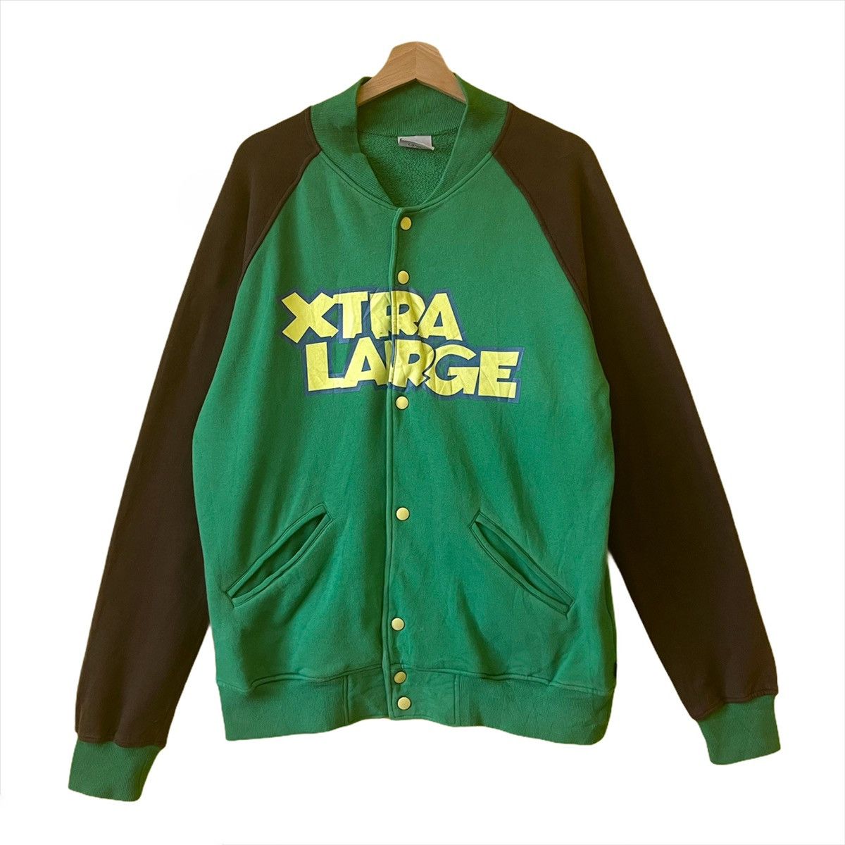 Vintage × X-LARGE Vintage X-Large Big Logo Varsity Jacket Size M Size US M / EU 48-50 / 2 - 1 Thumbnail